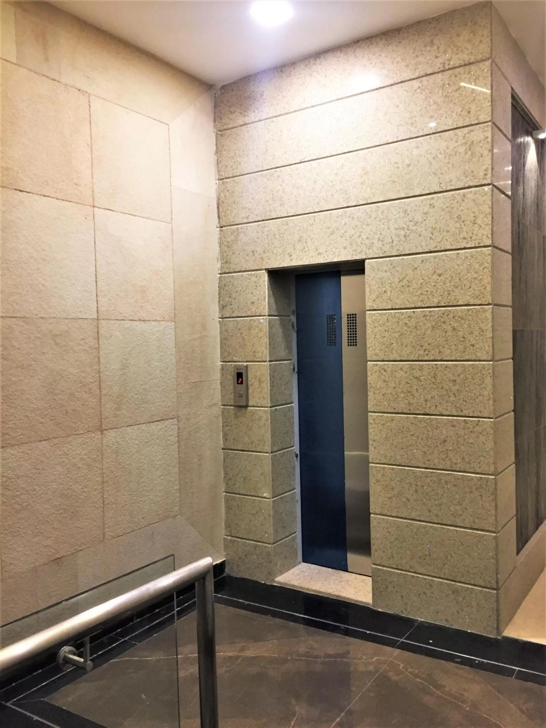 Property building, Bathroom in Hotel Bharat