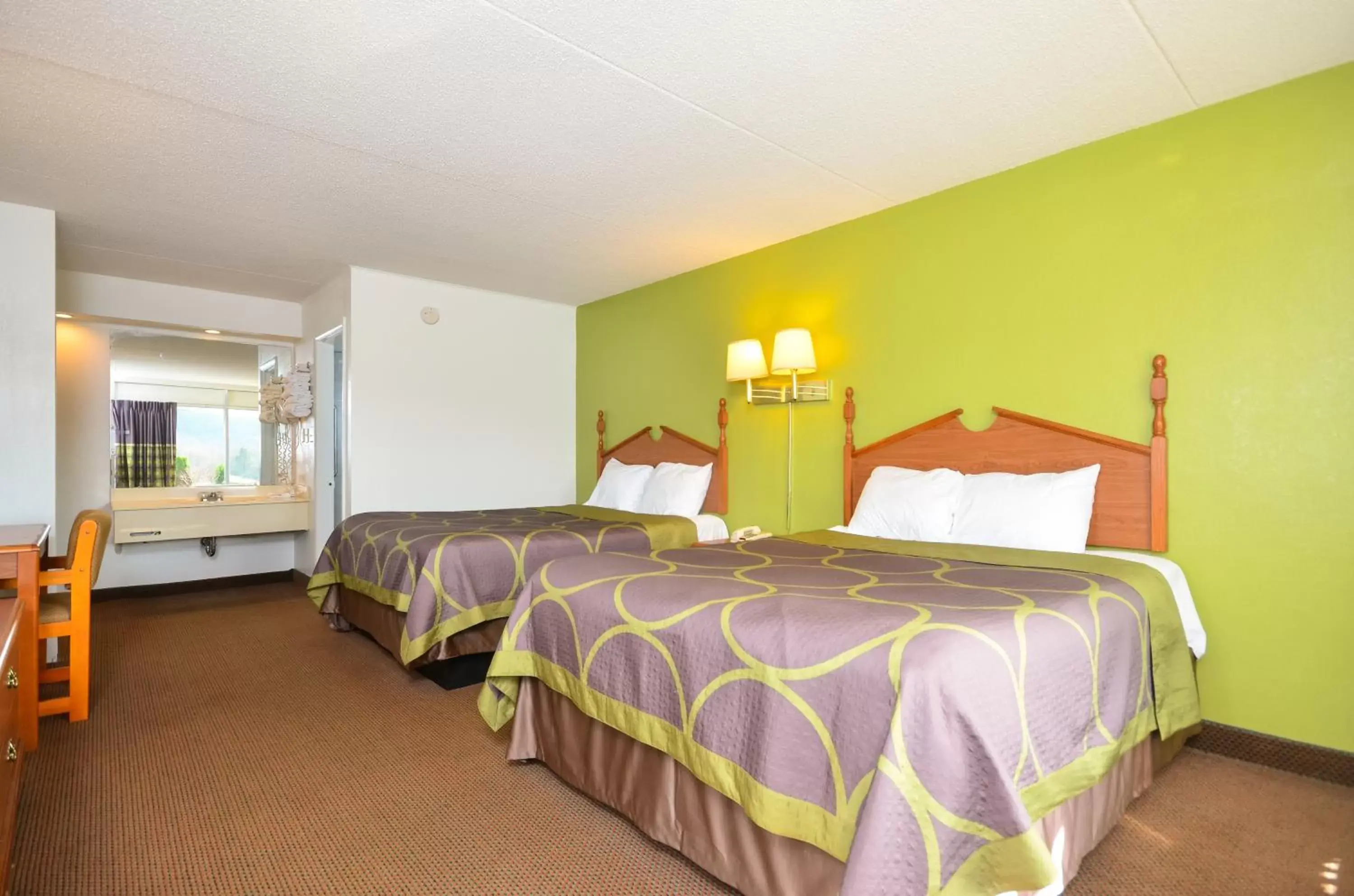 Bedroom, Bed in Motel 6-Pulaski, TN