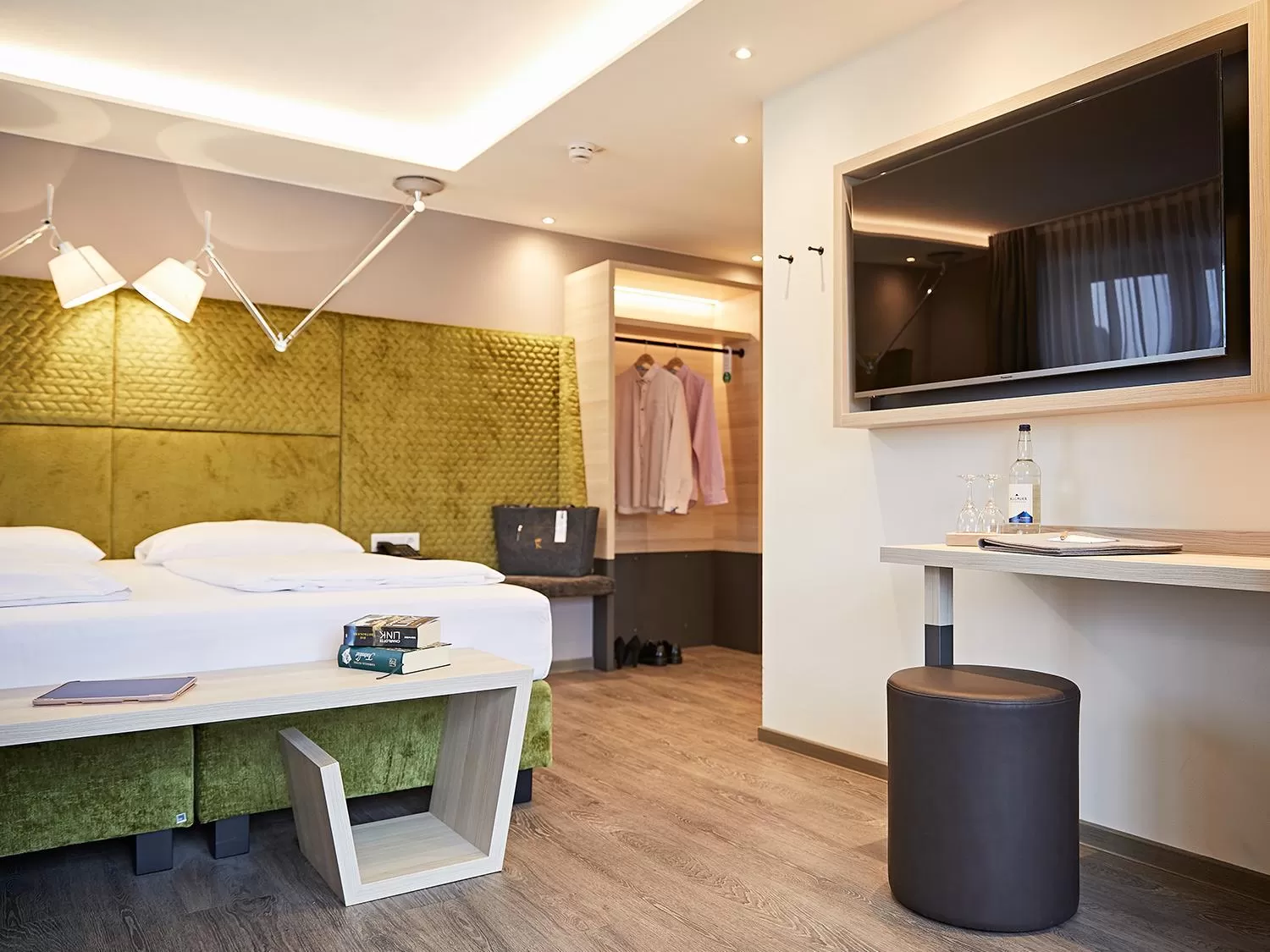 Photo of the whole room, Bed in Hotel Die Krone - Immenstadt-Stein