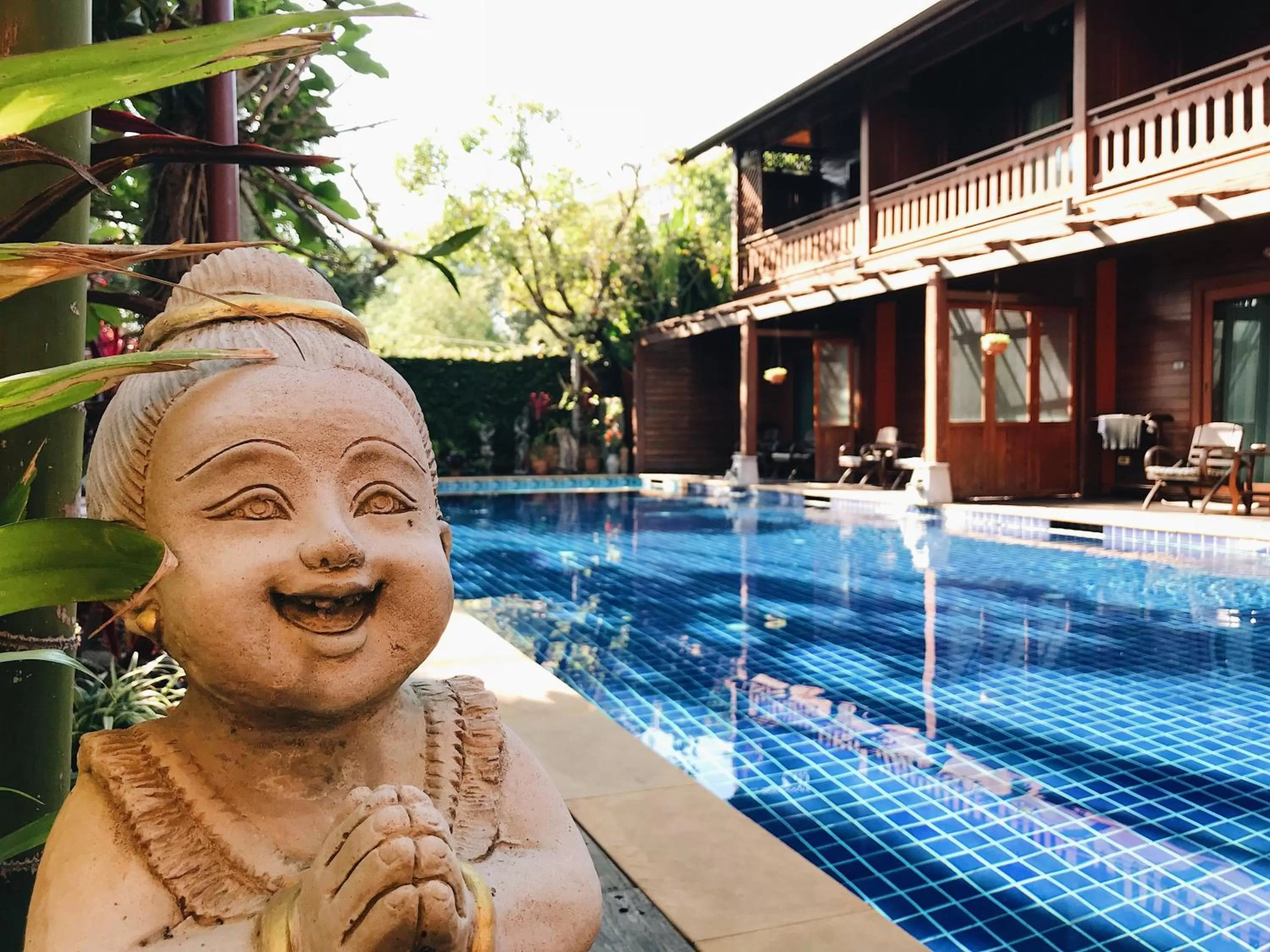 Swimming pool in Baan U Sabai Boutique House-SHA Plus