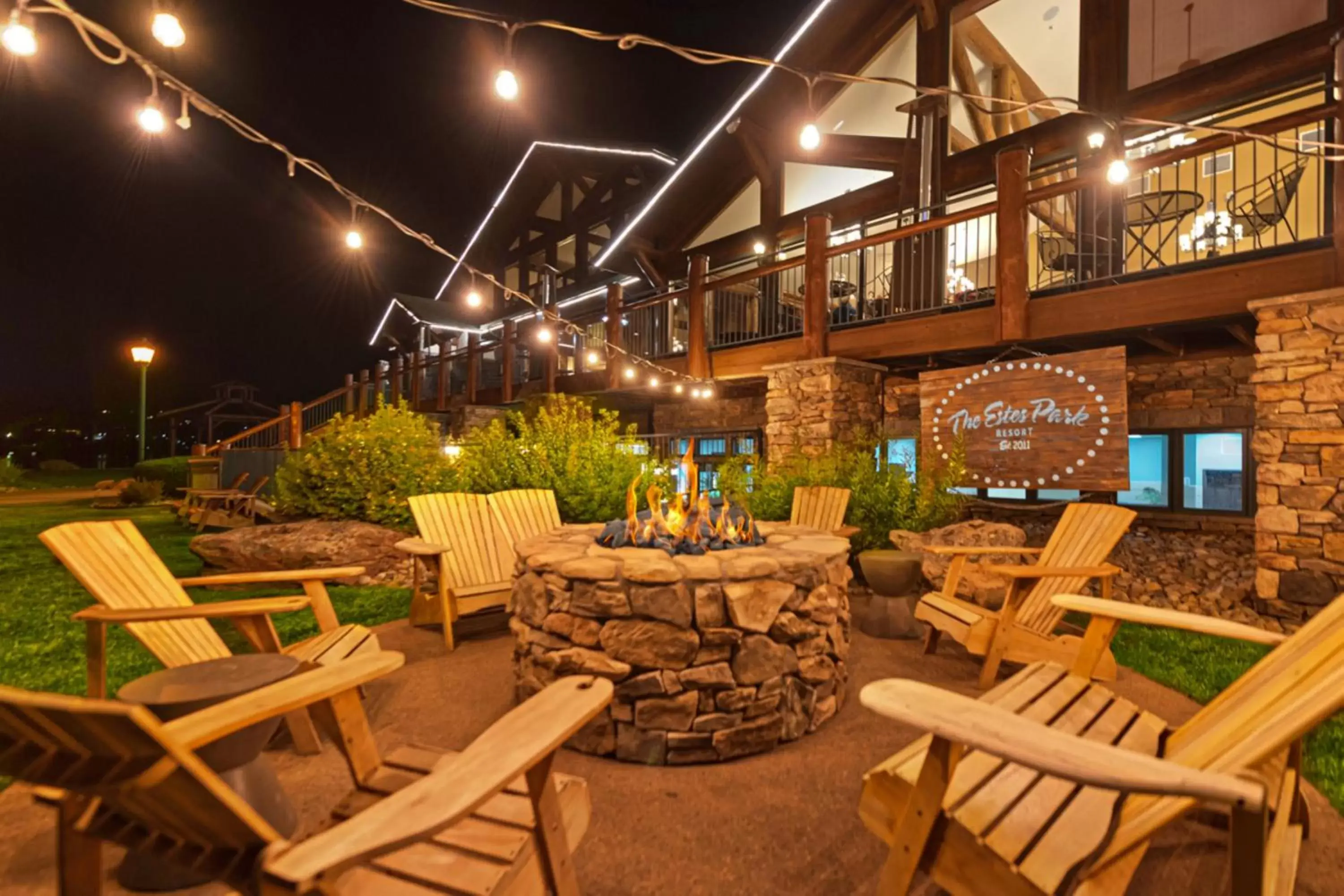 Patio in The Estes Park Resort