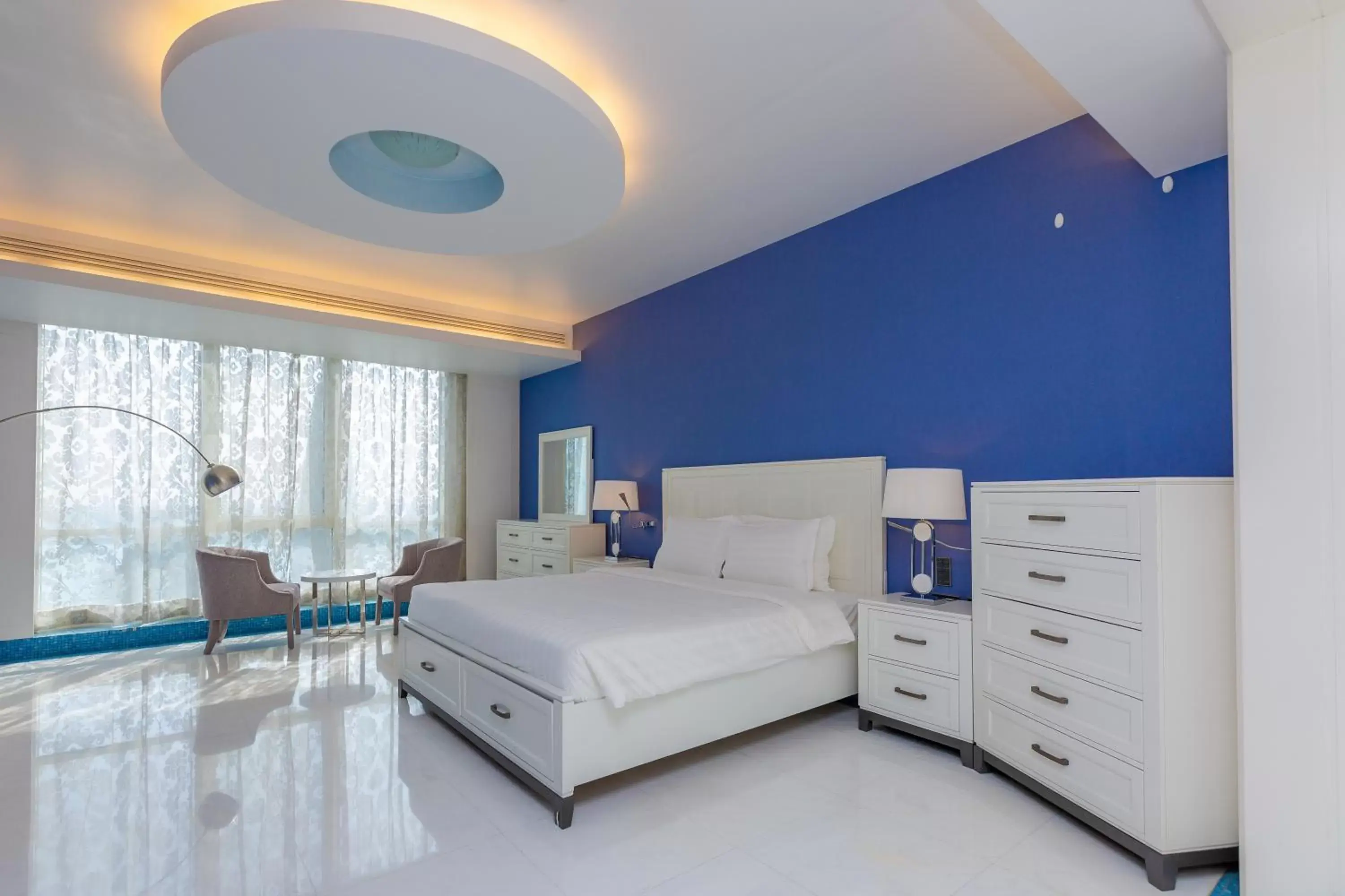 Bedroom, Bed in Ezdan Hotels Doha