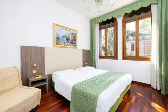 Bed in Hotel Villa Cipro