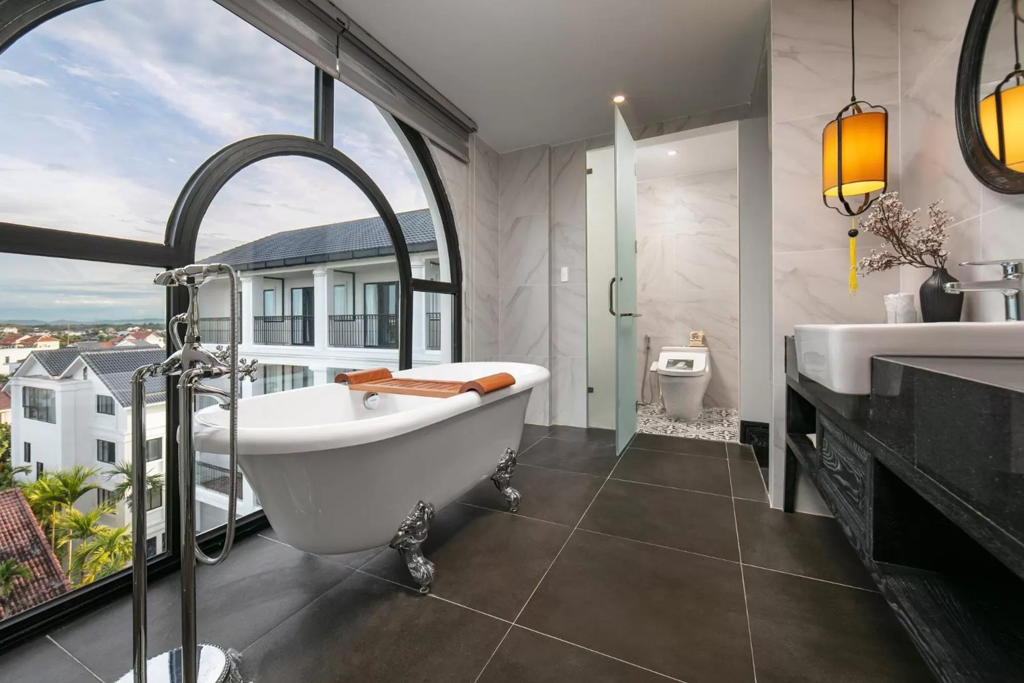 Toilet in Shining Riverside Hoi An Boutique & Spa