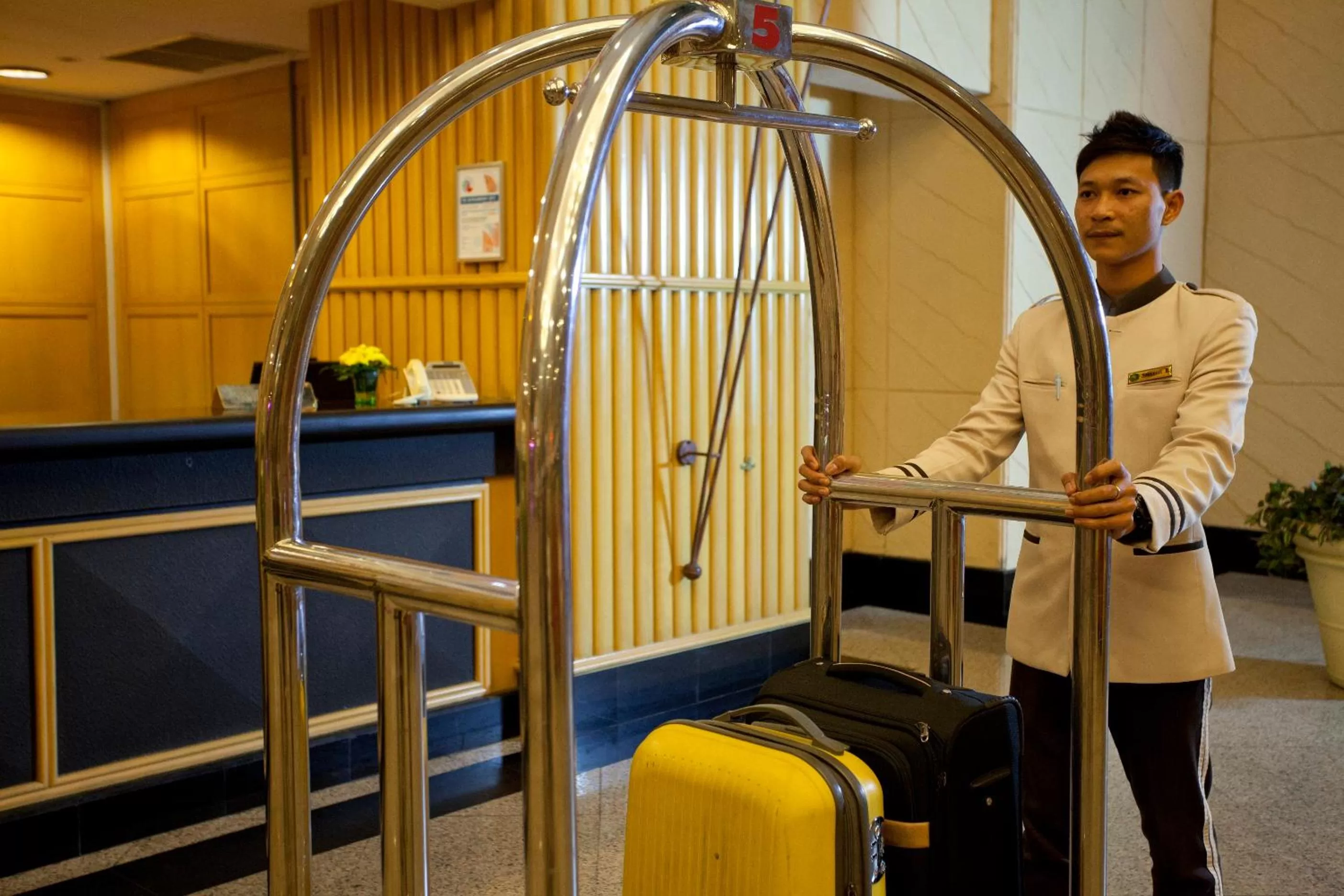 Staff in Jomtien Palm Beach Hotel and Resort