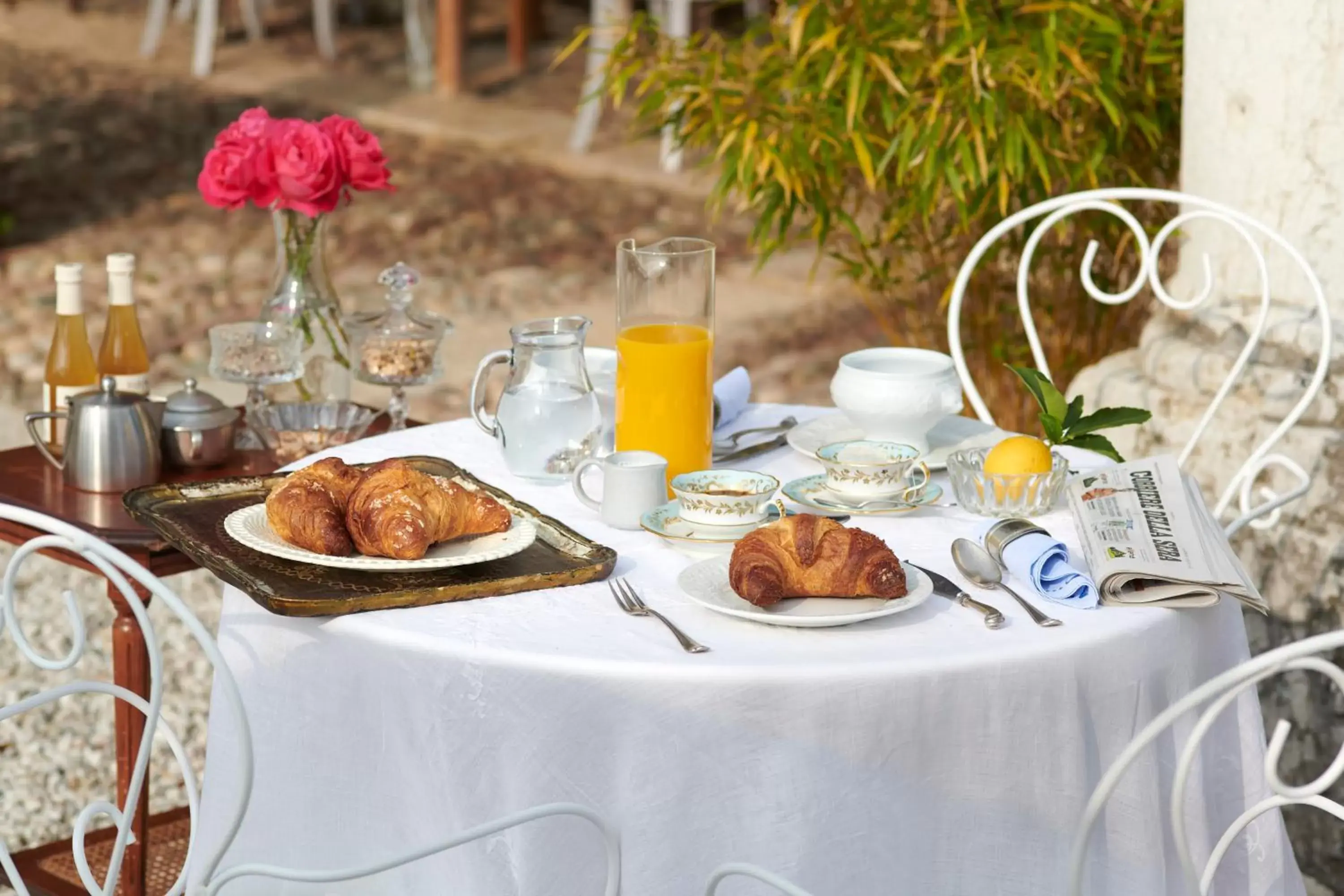 Italian breakfast, Breakfast in Villa Stecchini