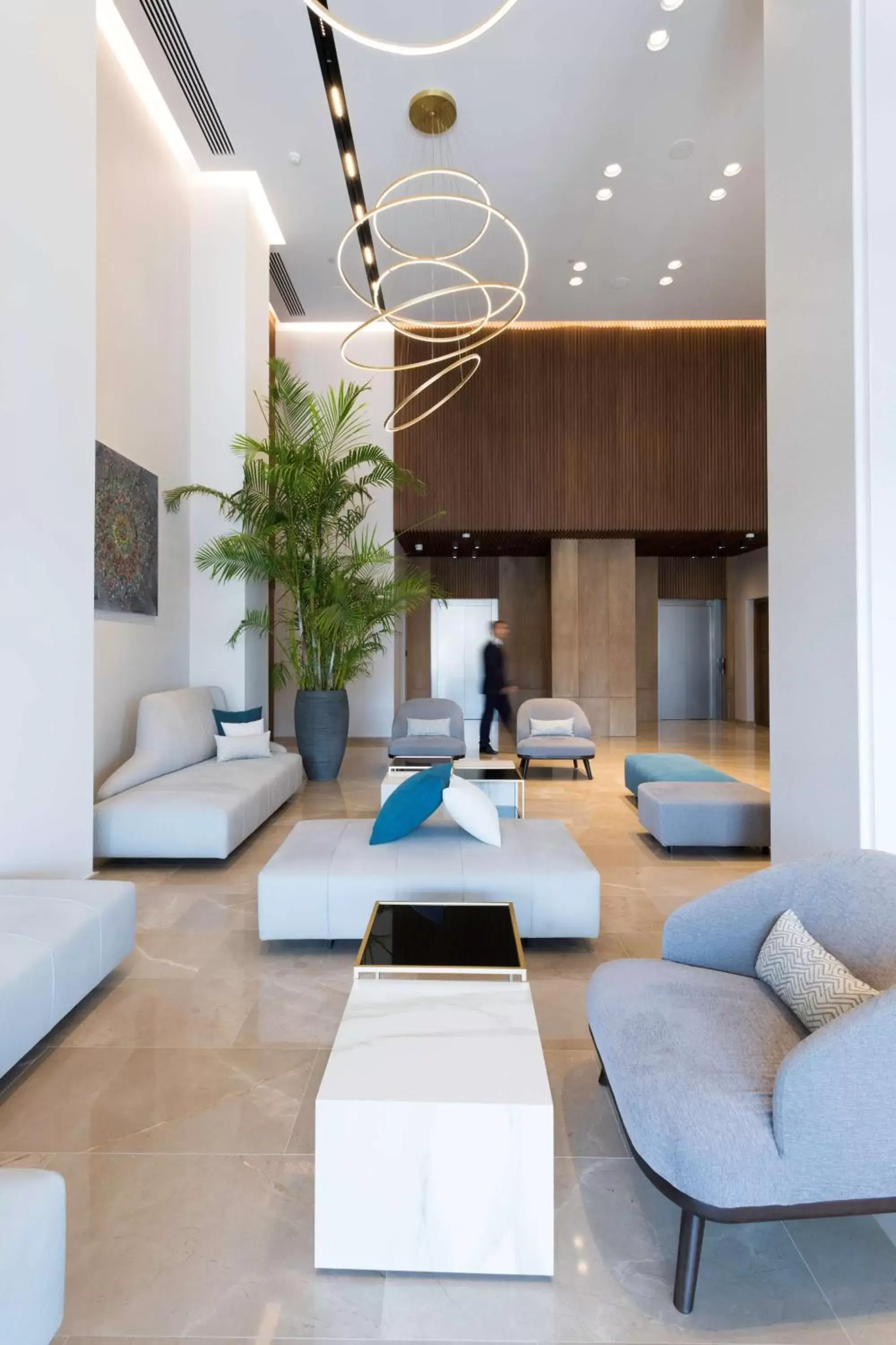 Lobby or reception in Radisson Blu Hotel, Larnaca