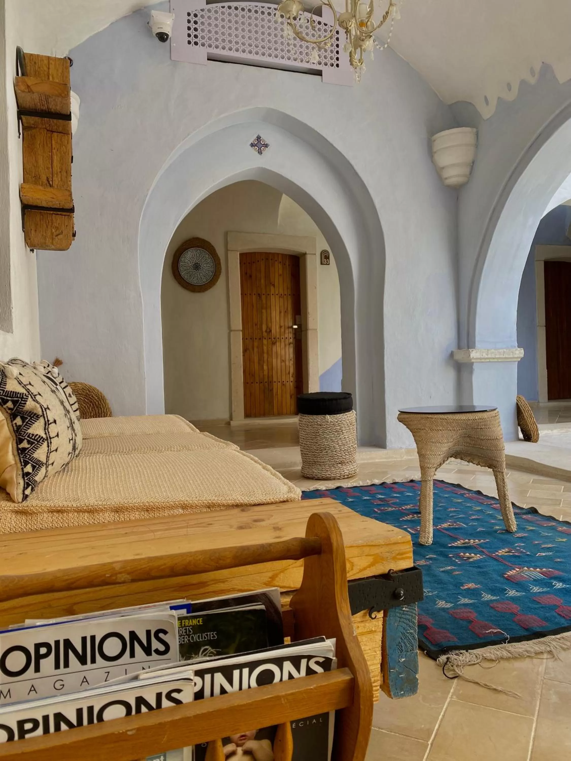 Living room, Bed in Djerba Authentique