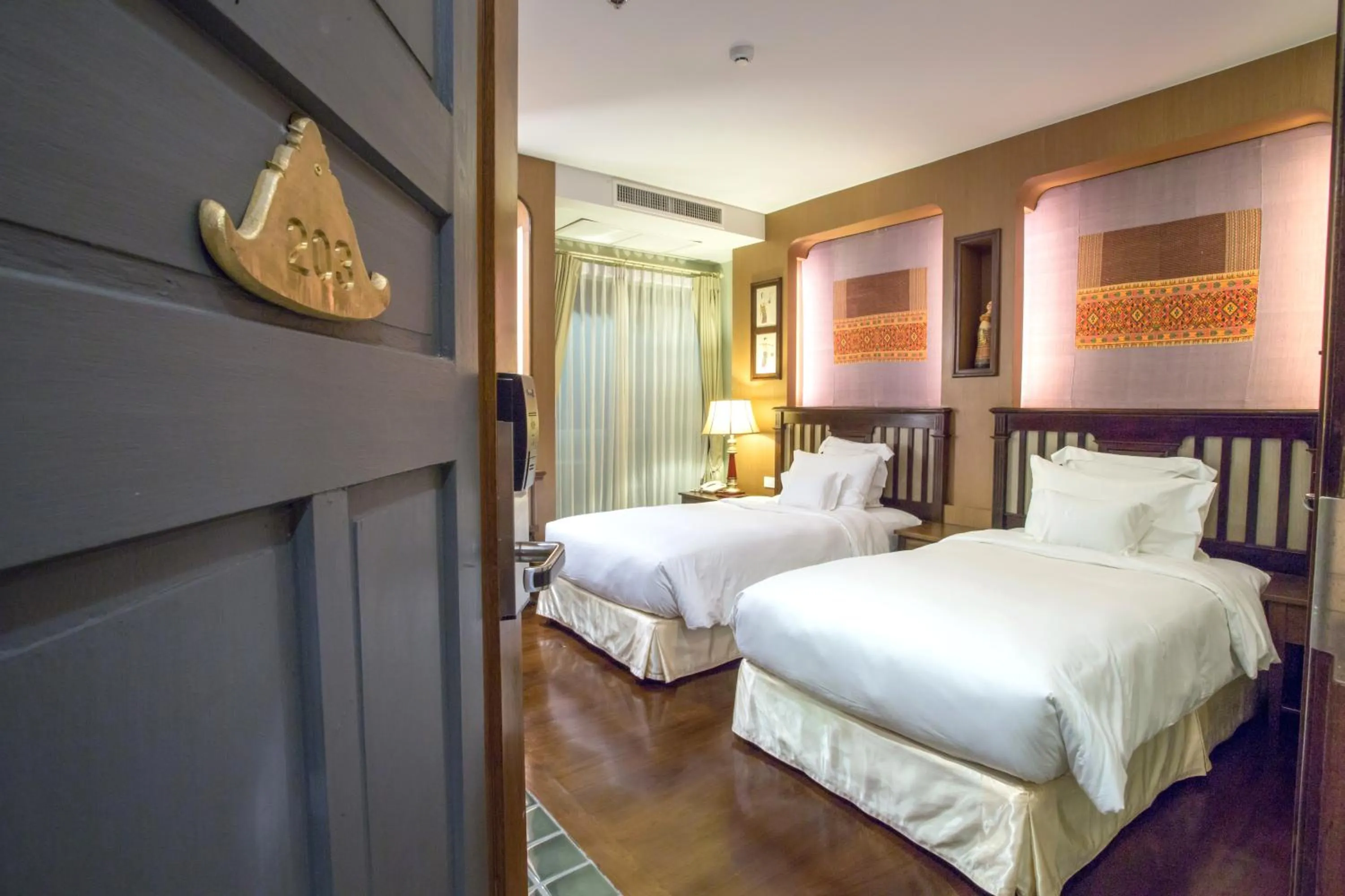 Bed in Chankam Boutique Hotel