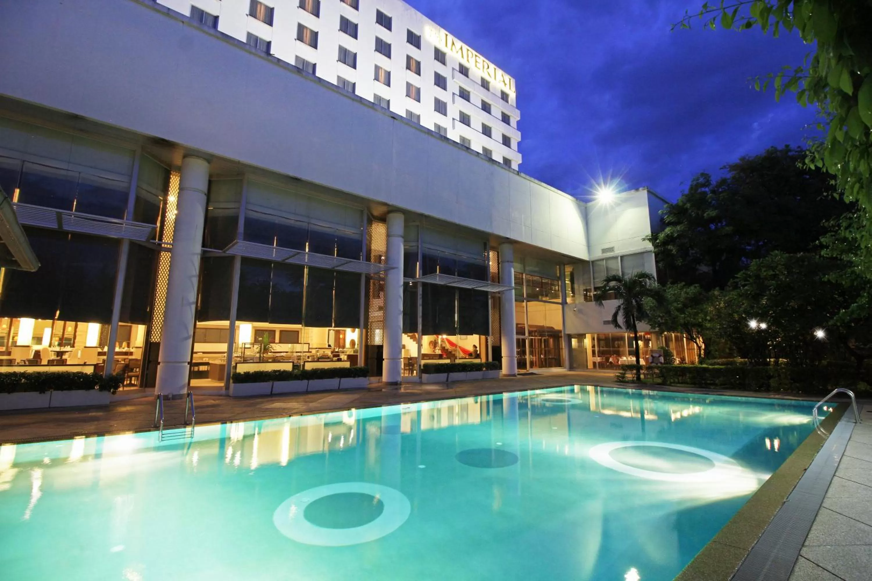 Swimming pool in The Imperial Hotel & Convention Centre Korat