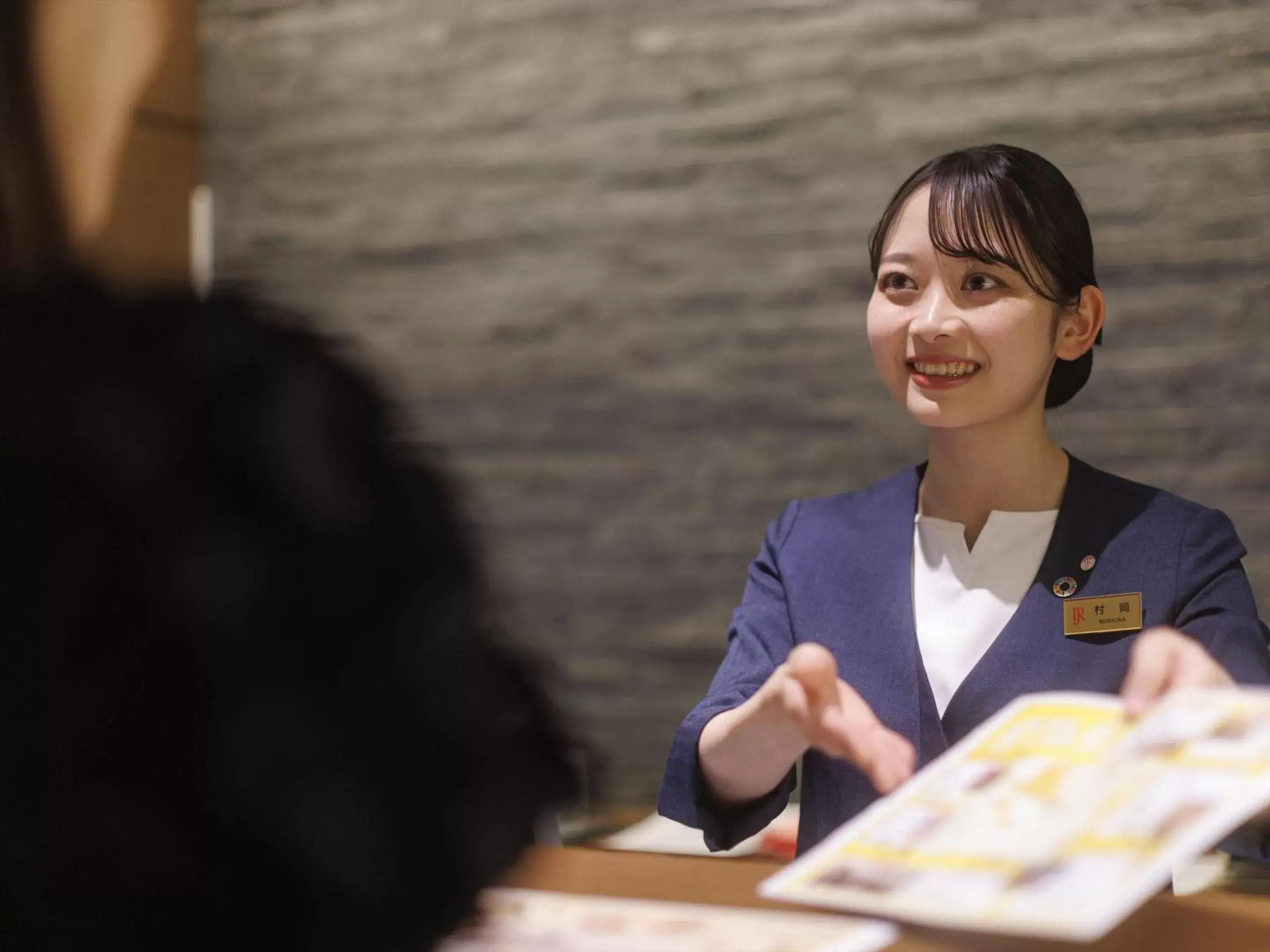 Staff in JR Kyushu Hotel Kagoshima