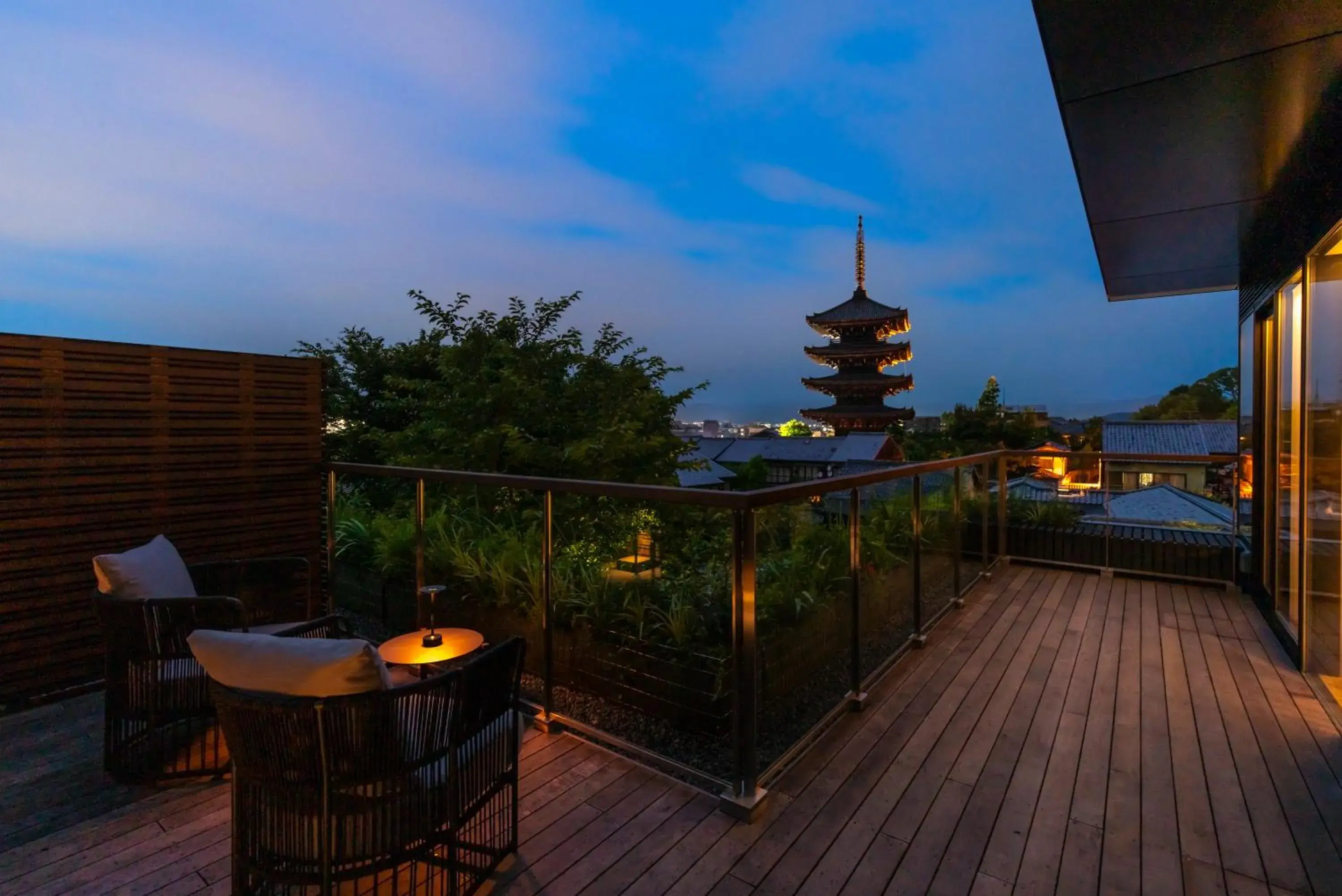 Balcony/Terrace in The Hotel Seiryu Kyoto Kiyomizu