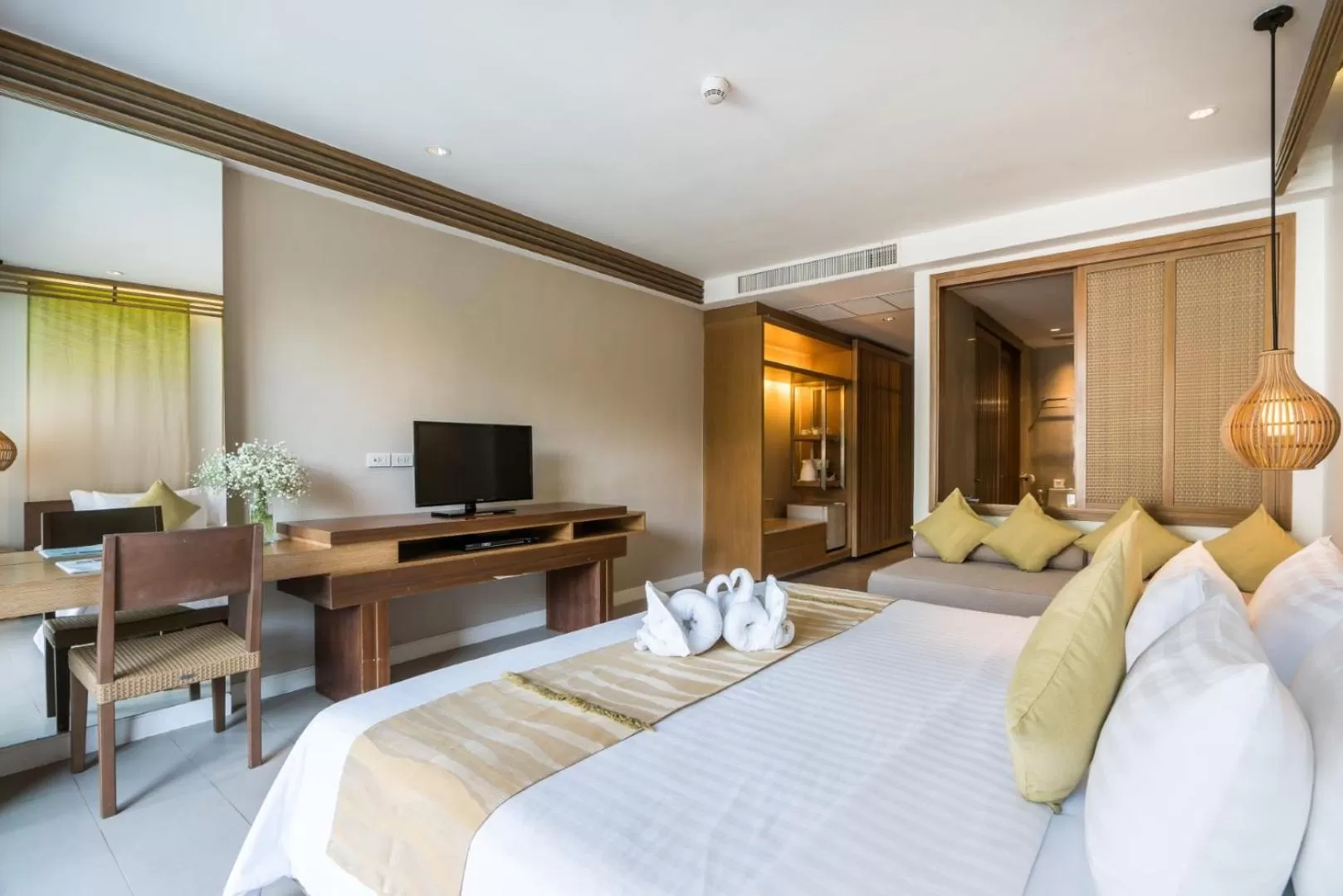 Bed in KC Grande Resort Koh Chang