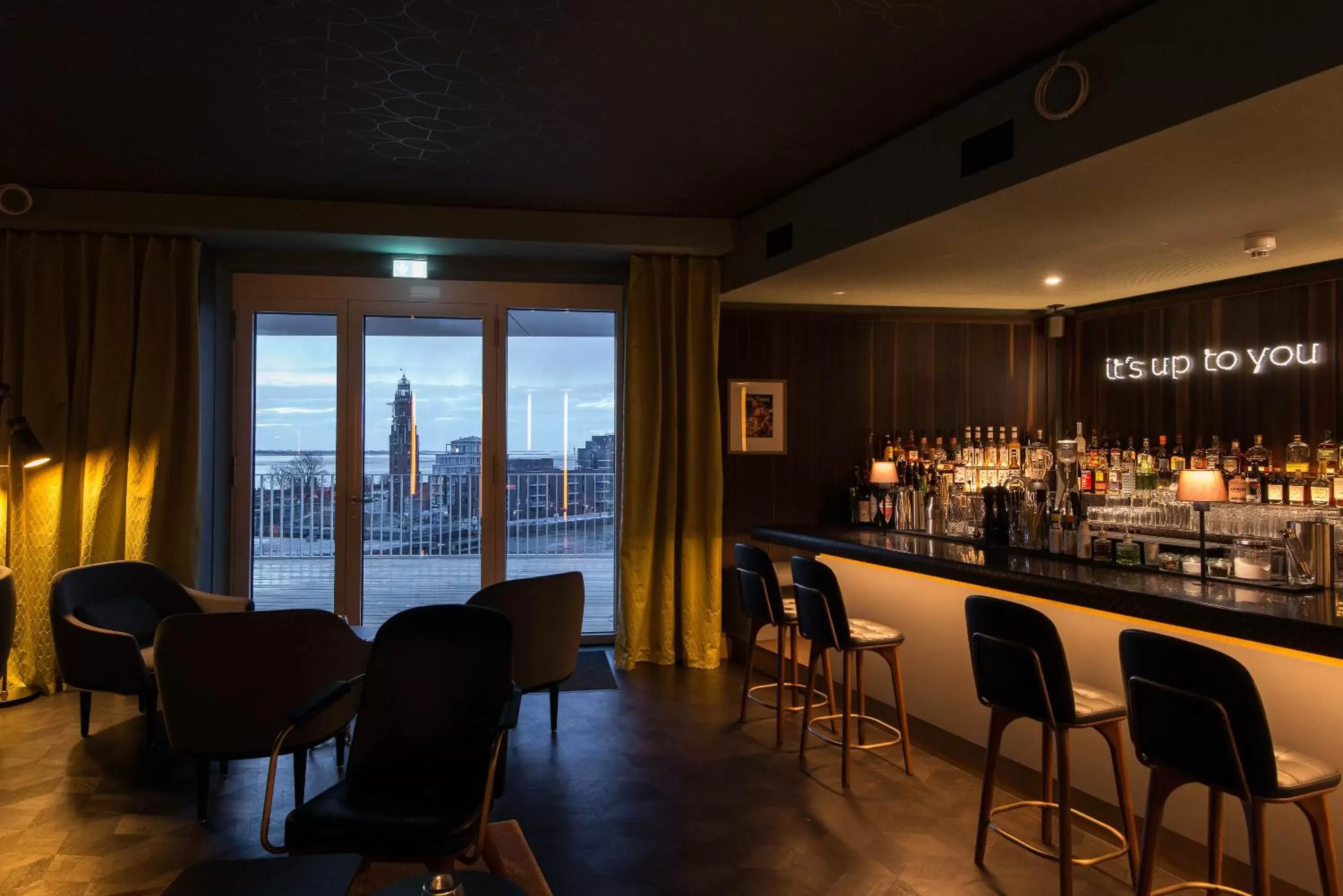 Lounge or bar, Lounge/Bar in THE LIBERTY Hotel Bremerhaven BW Signature Collection