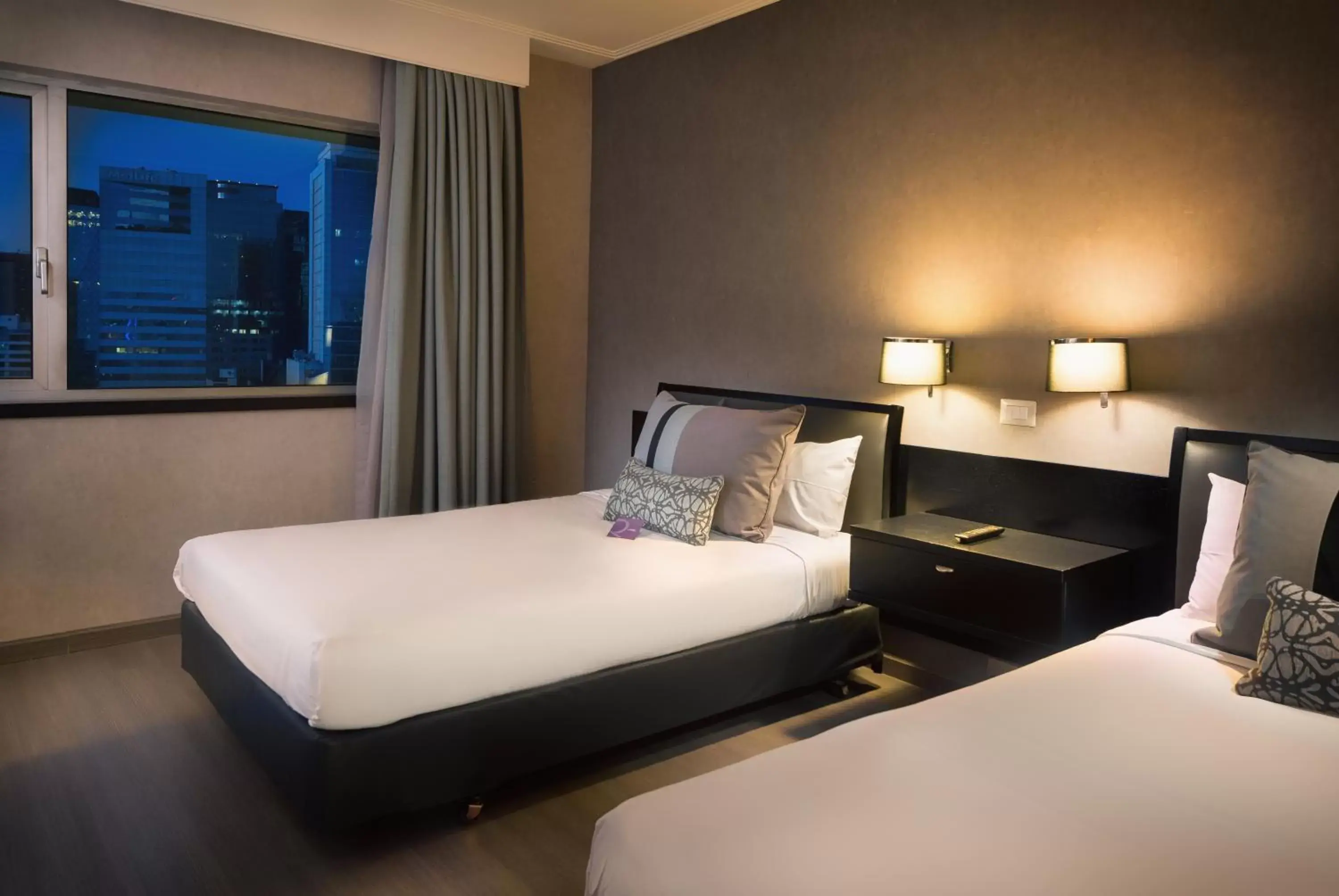 Superior Room with 2 Double Beds in Mercure Santiago Centro