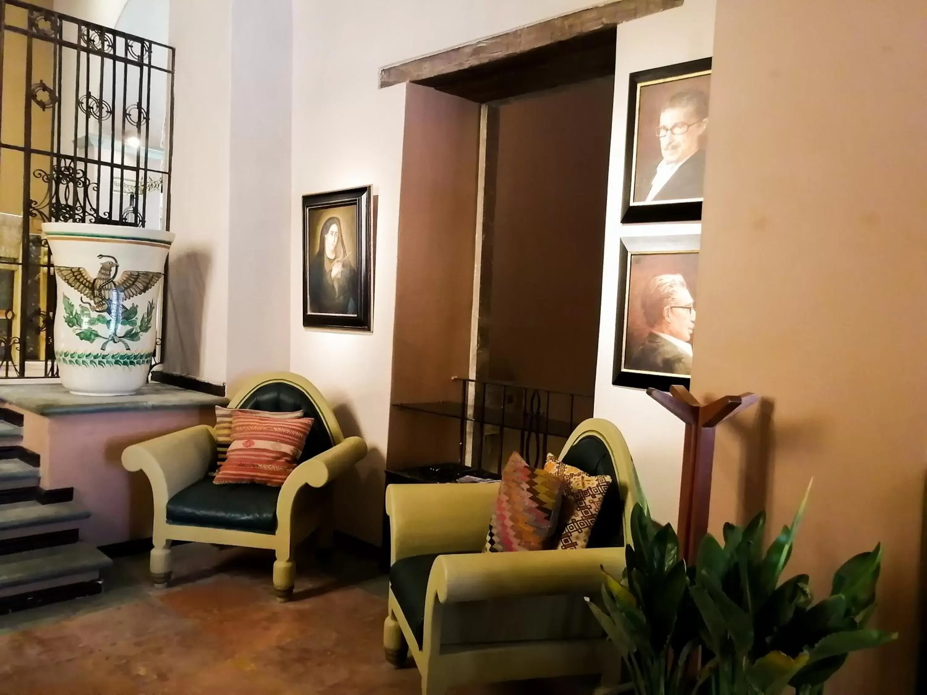 Lobby or reception, Seating Area in Casona Alonso 10- Hotelito Mexicano