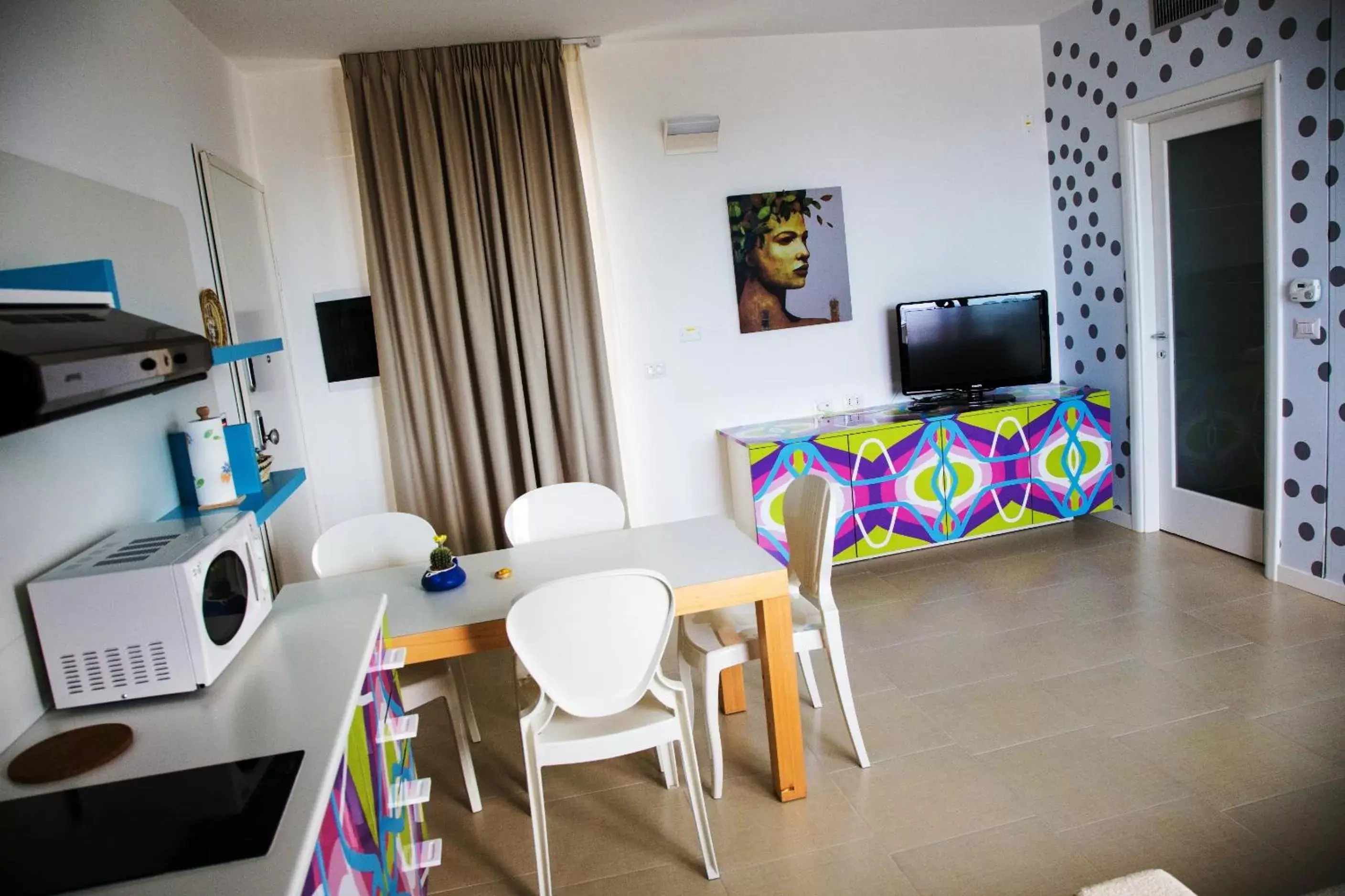 Living room, TV/Entertainment Center in La Corte di Leuca Residence & SPA