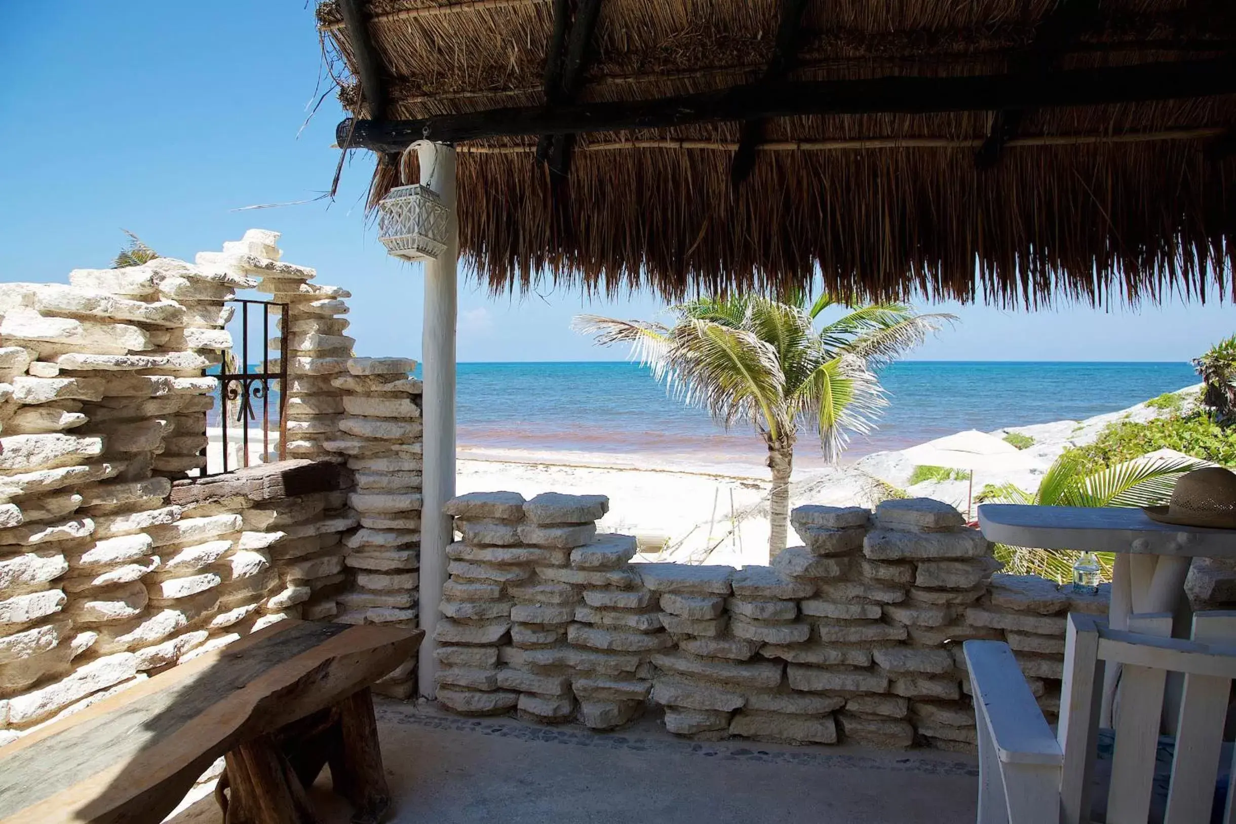 Decorative detail, Beach in Punta Piedra Beach Posada