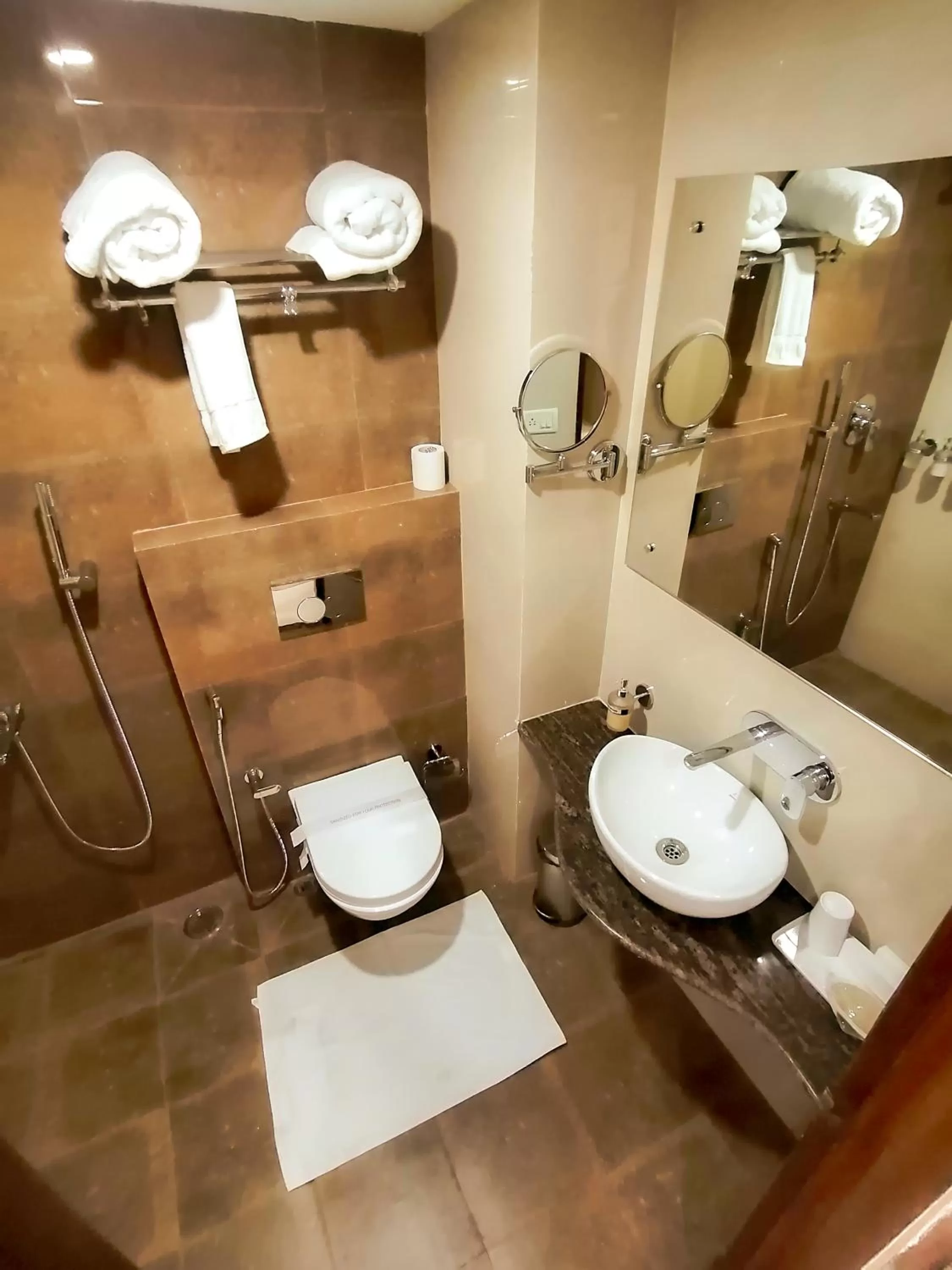 Shower in Ghar 365 Residency