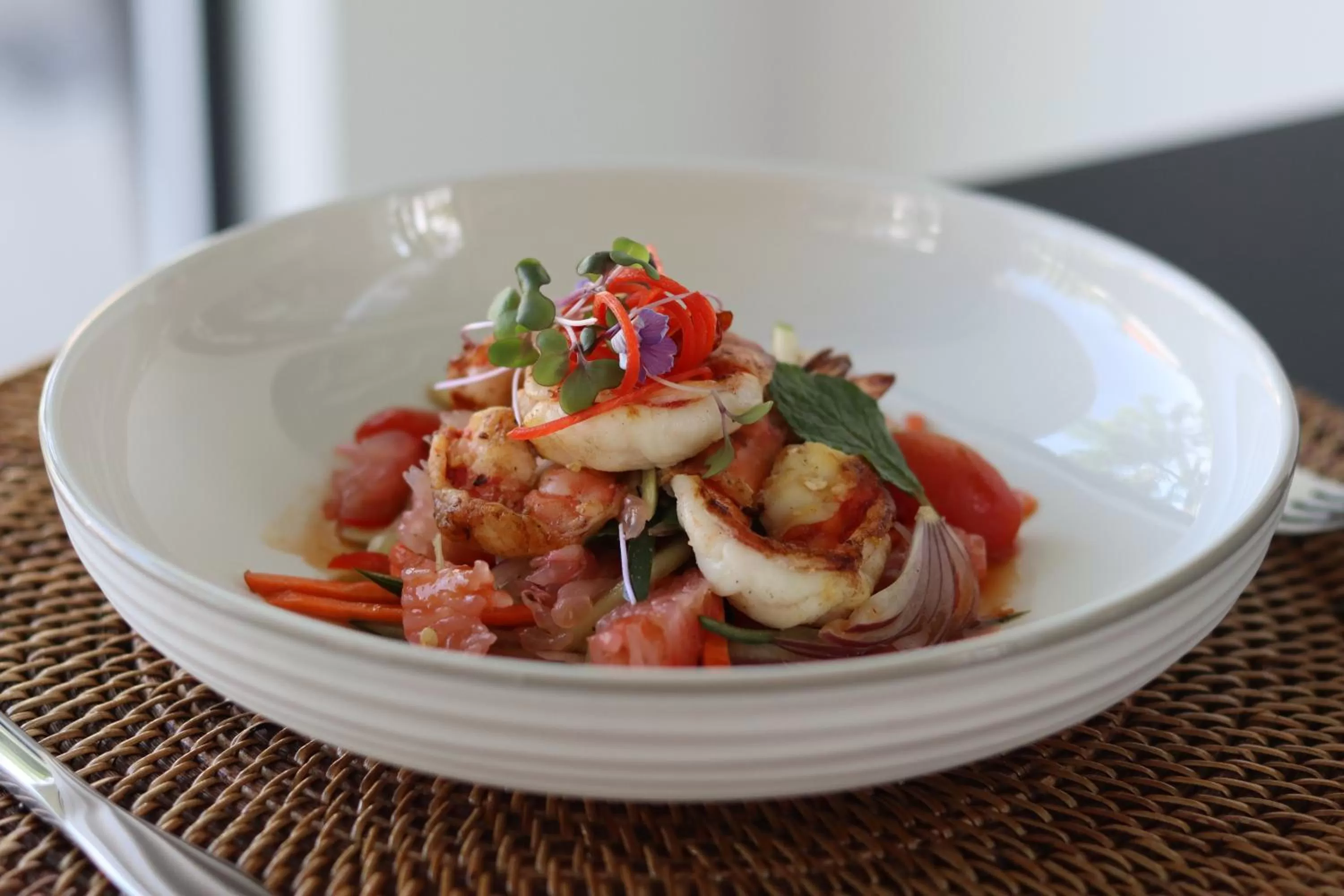 Food in The Valerian Villa Ubud