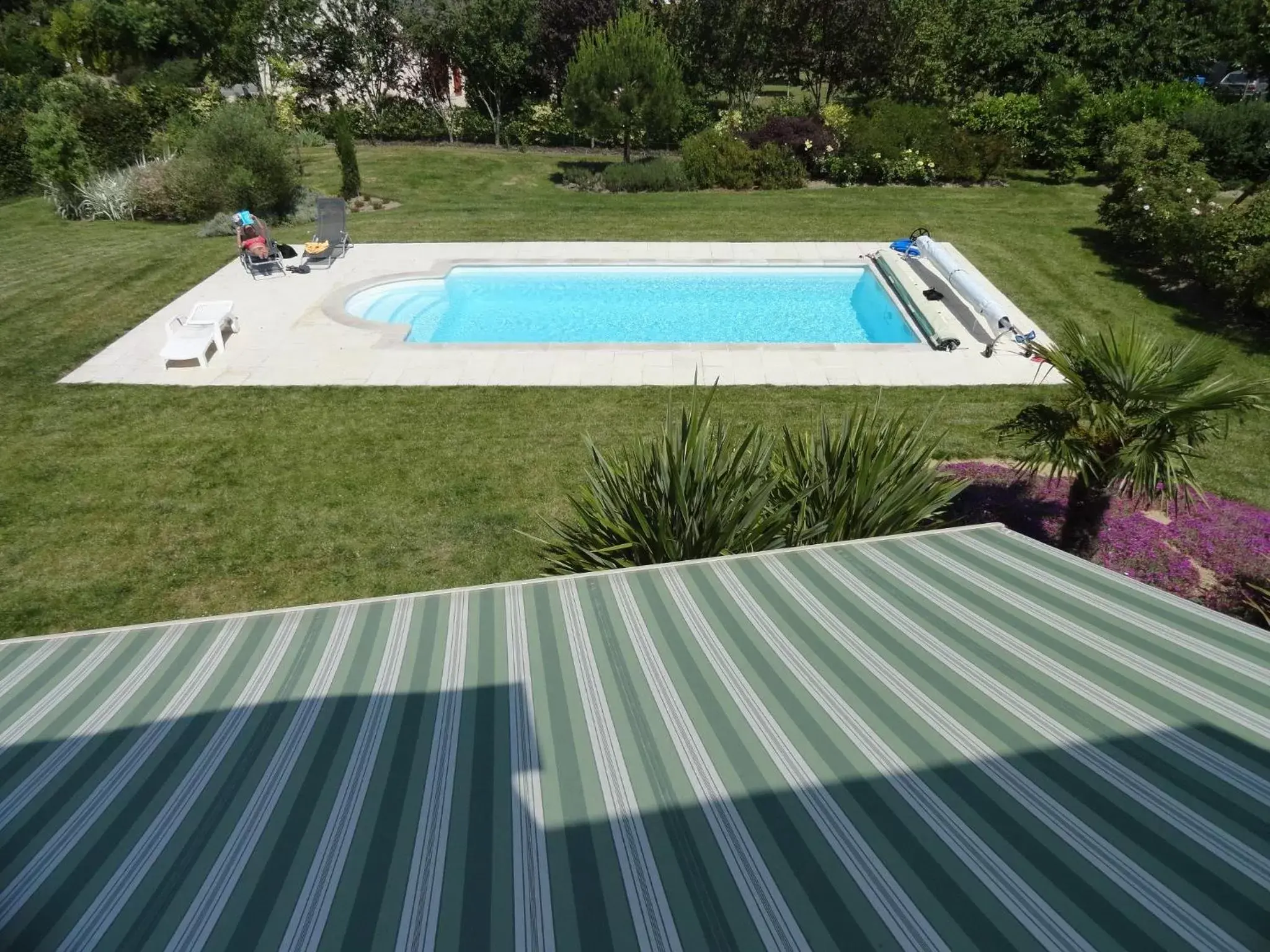 Garden view, Pool View in l'Améthyste