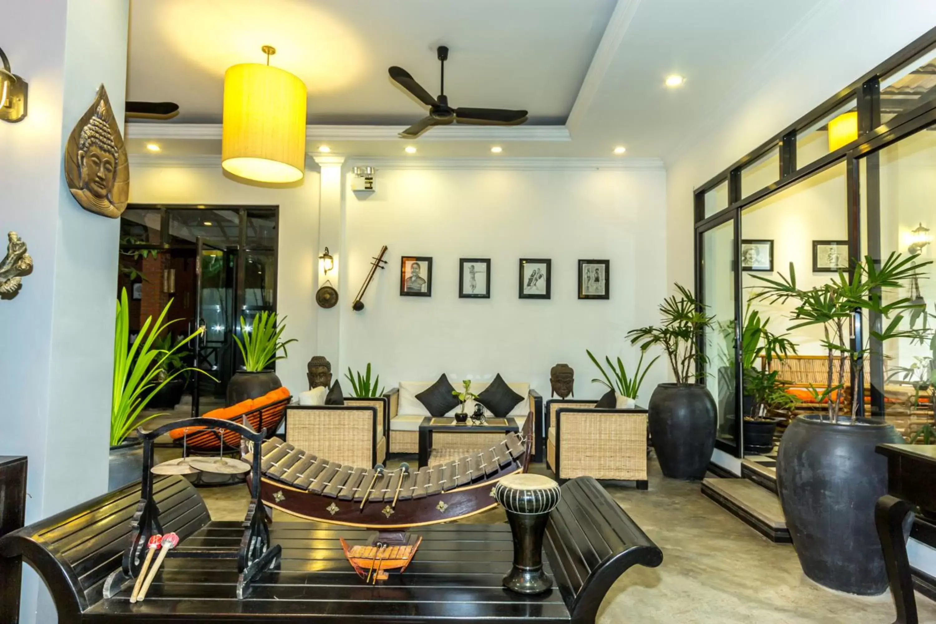 Property building, Lobby/Reception in The Cyclo d'Angkor Boutique Hotel
