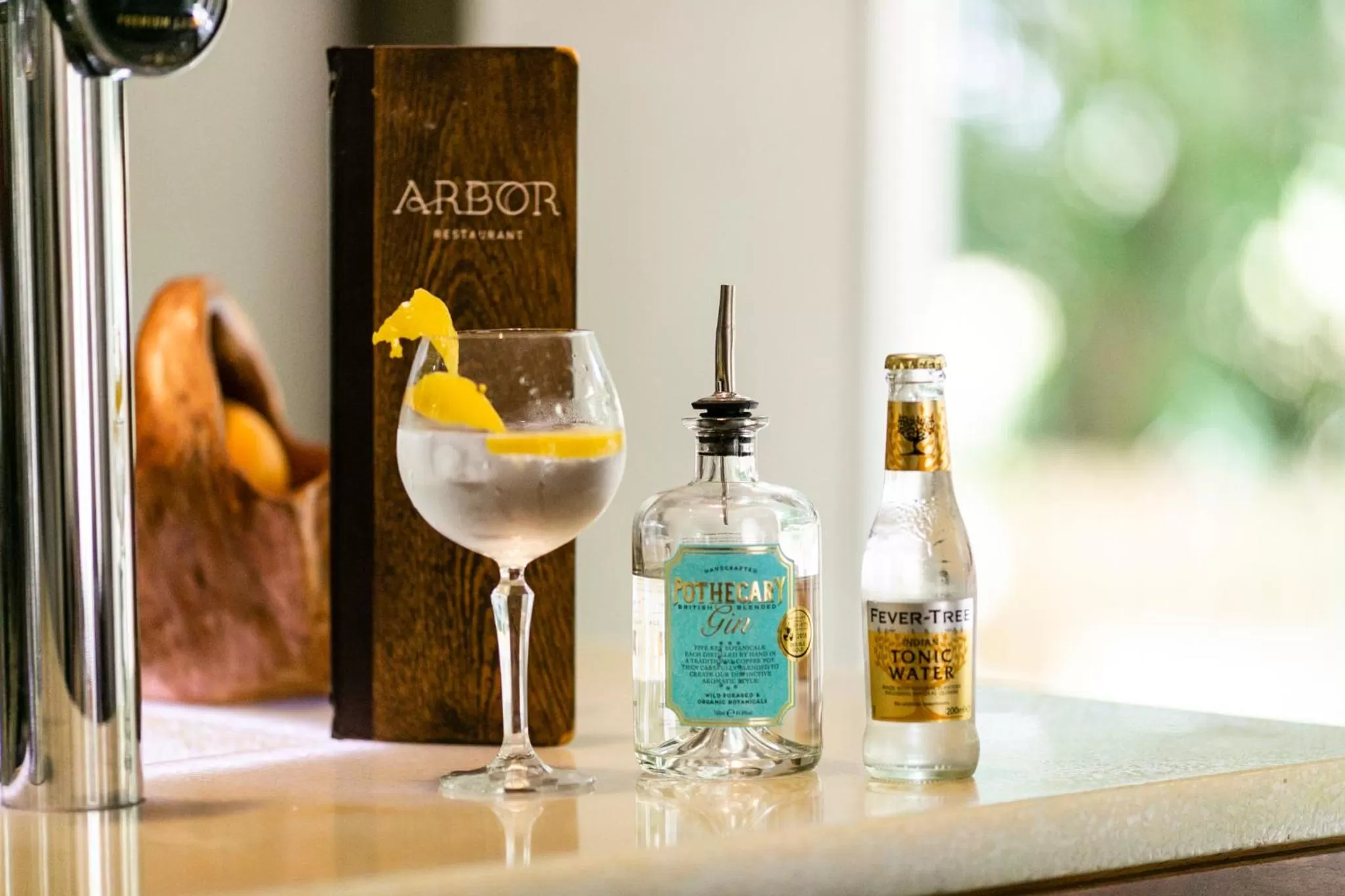 Alcoholic drinks in The Green House