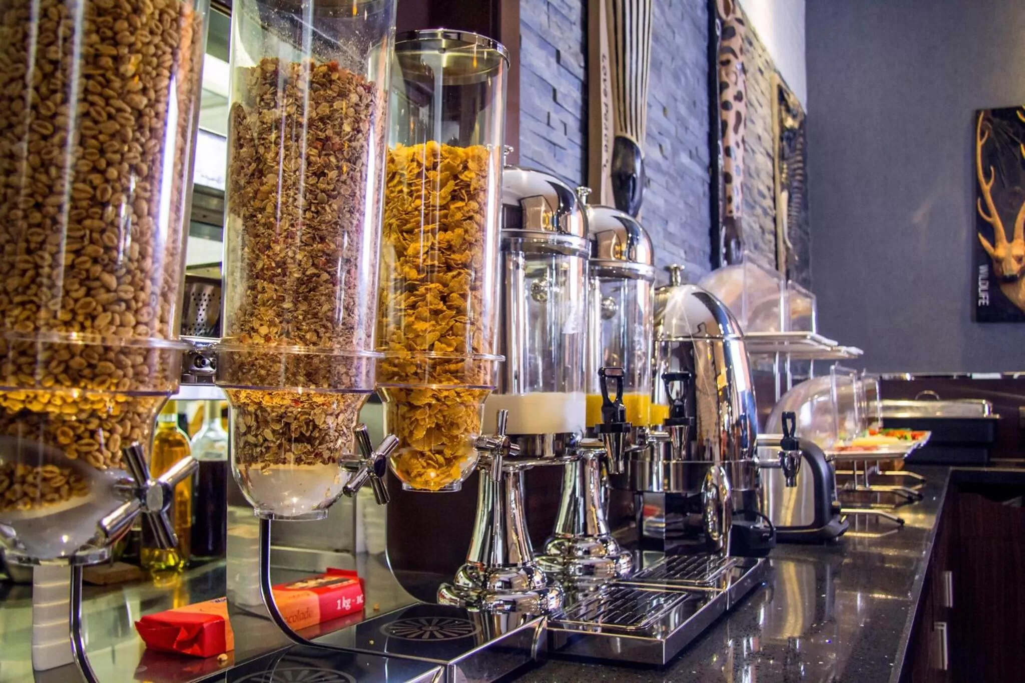 Buffet breakfast in Hotel MUSE