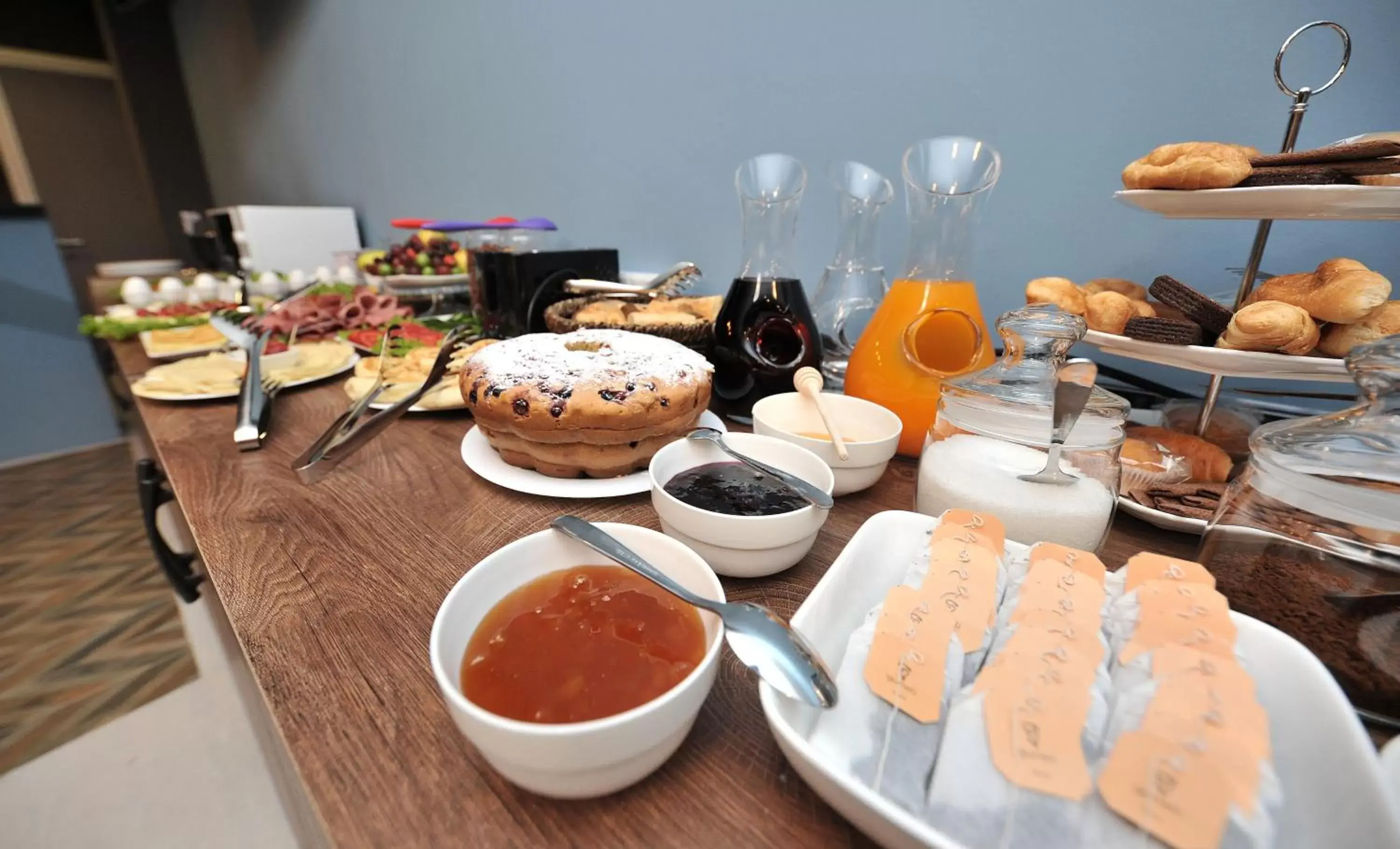 Buffet breakfast in Boho Tiflis Hotel Buffet breakfast in Boho Tiflis Hotel