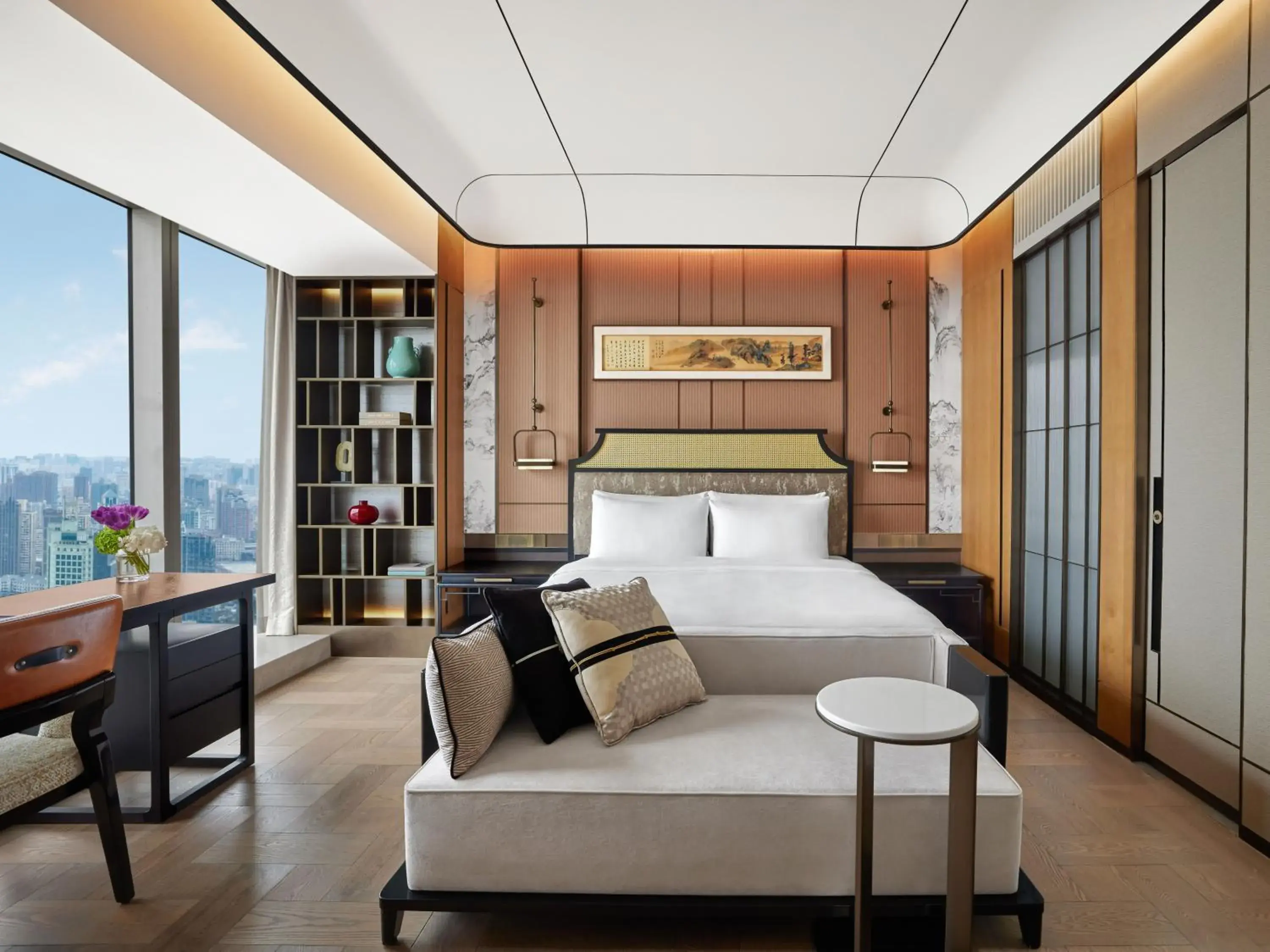 Bedroom, Seating Area in Conrad By Hilton Shanghai