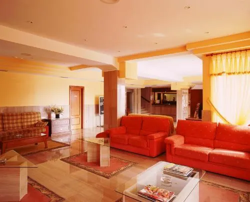 Lobby or reception in Hotel Piedra