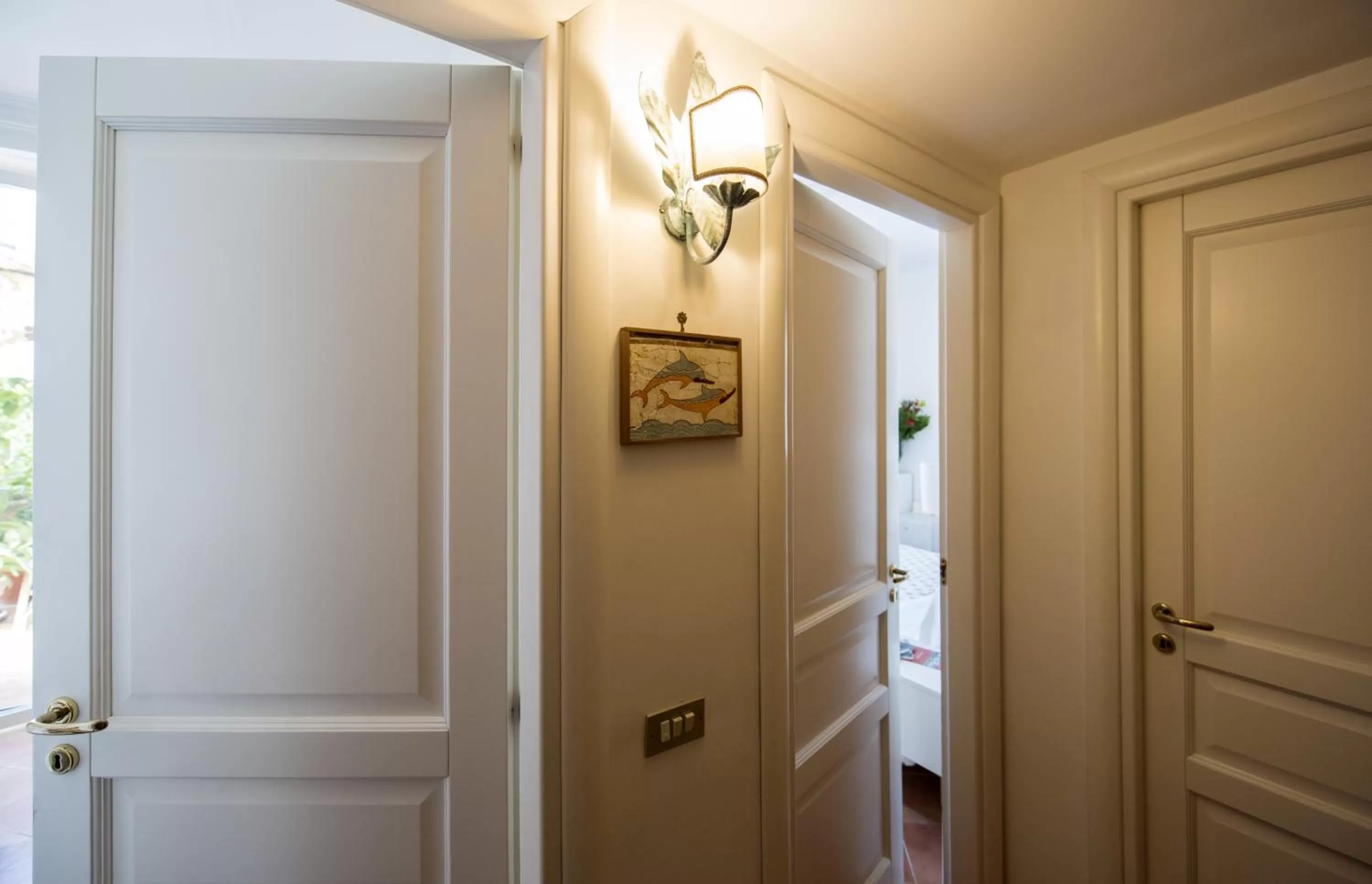 Decorative detail, Bathroom in Terrazza Duomo