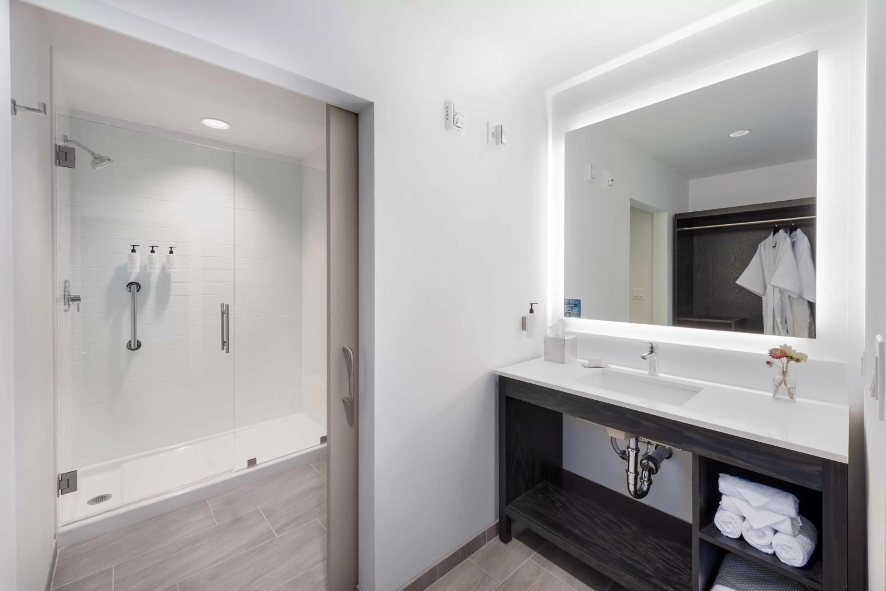 Bathroom in Holman Riverfront Park Hotel Salem, Tapestry By Hilton