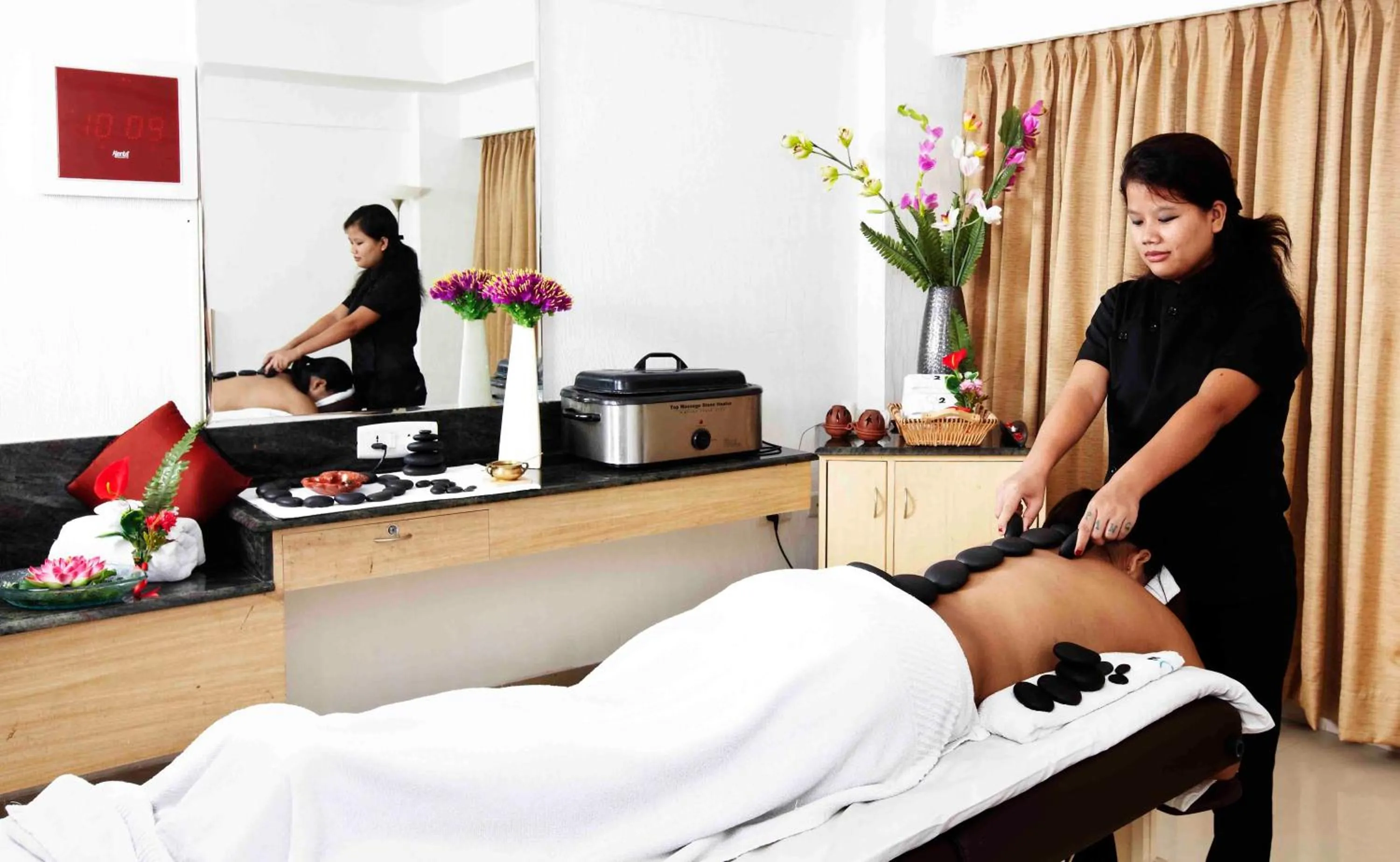 Massage in Savera Hotel