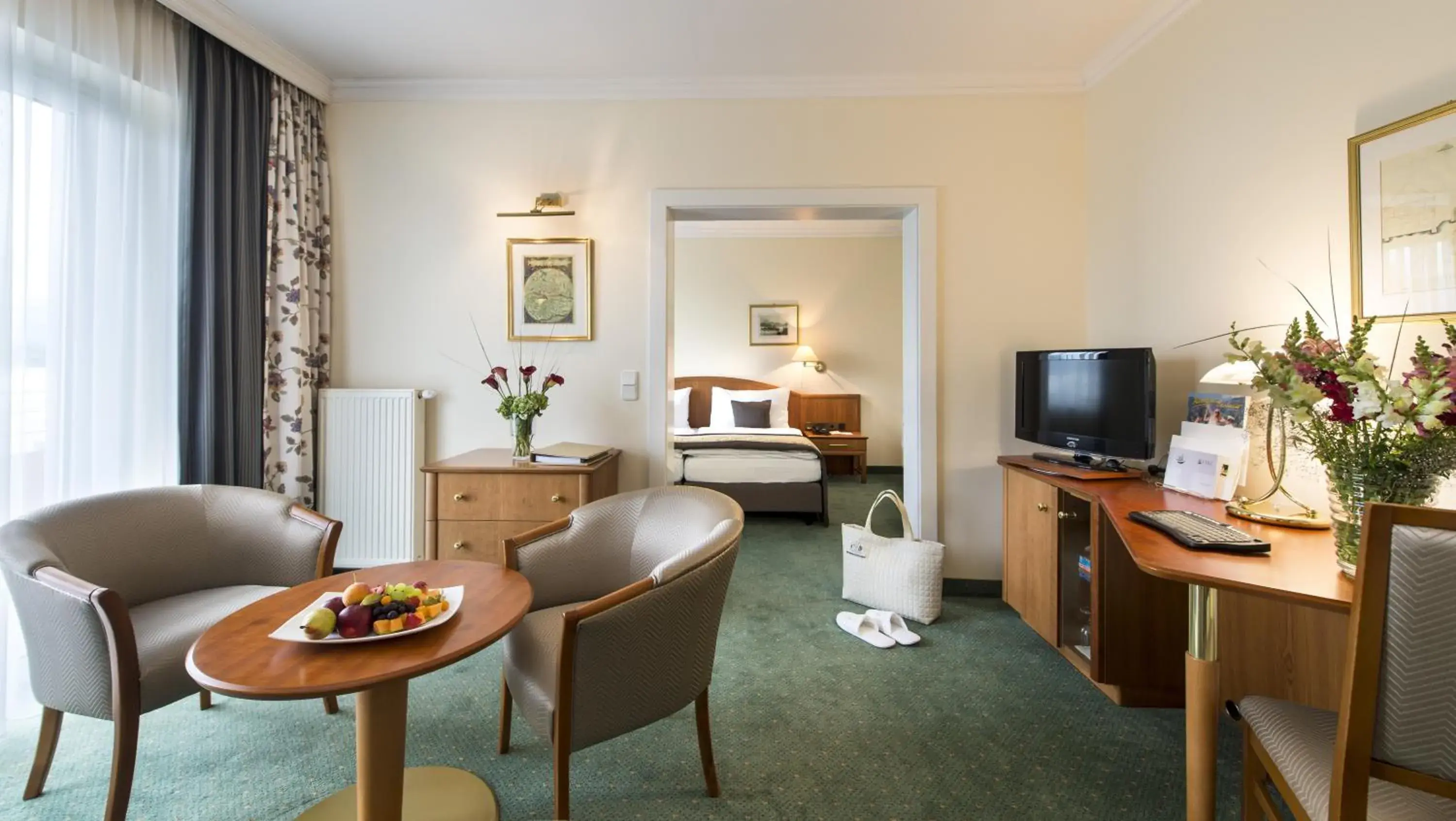 Photo of the whole room, Seating Area in Hotel Warmbaderhof