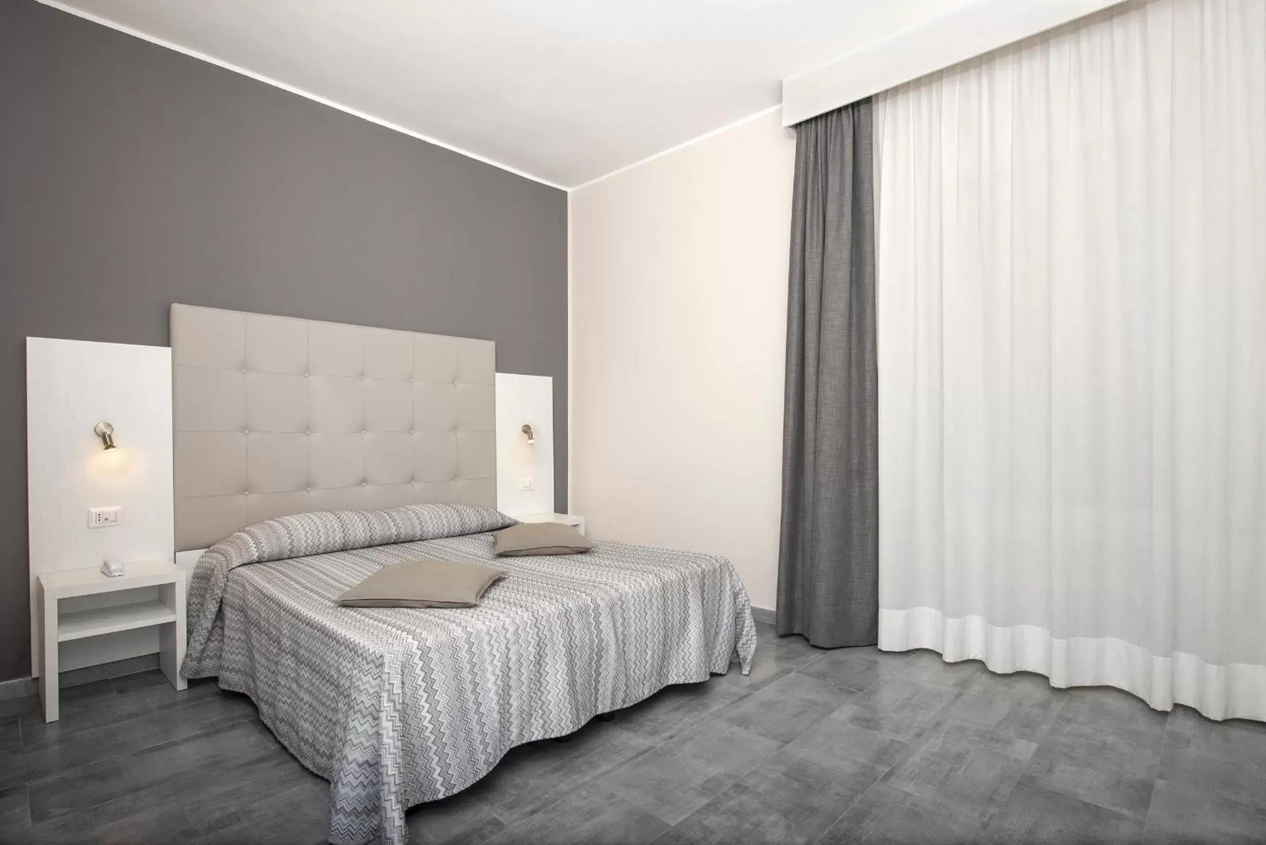 Bed in Hotel Assarotti