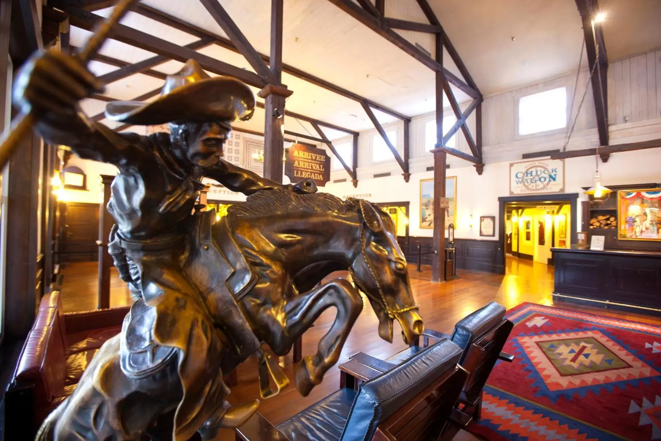 Lobby or reception in Disney Hotel Cheyenne