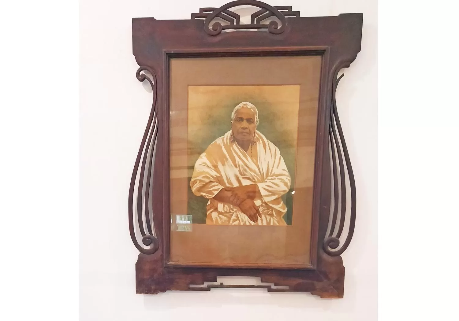 Decorative detail in Saratha Vilas Chettinad