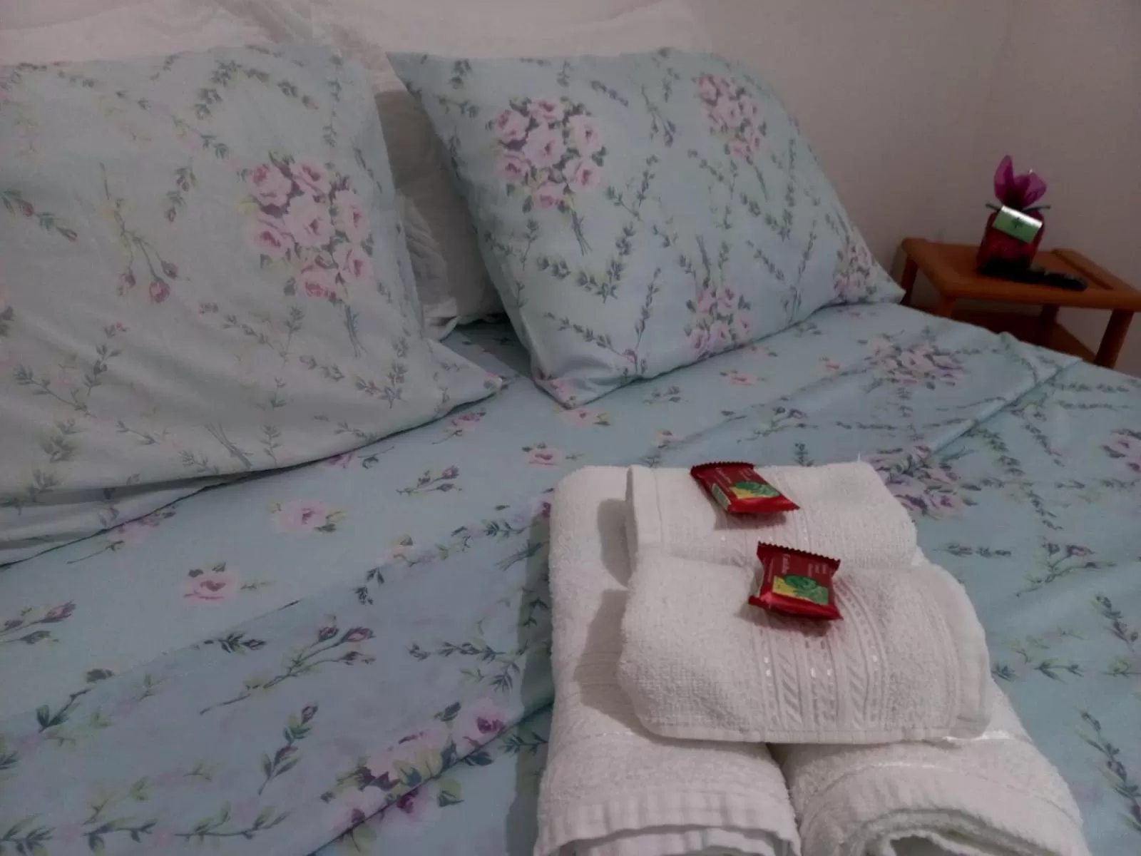 Bed in Pousada Recanto das Oliveiras-Búzios