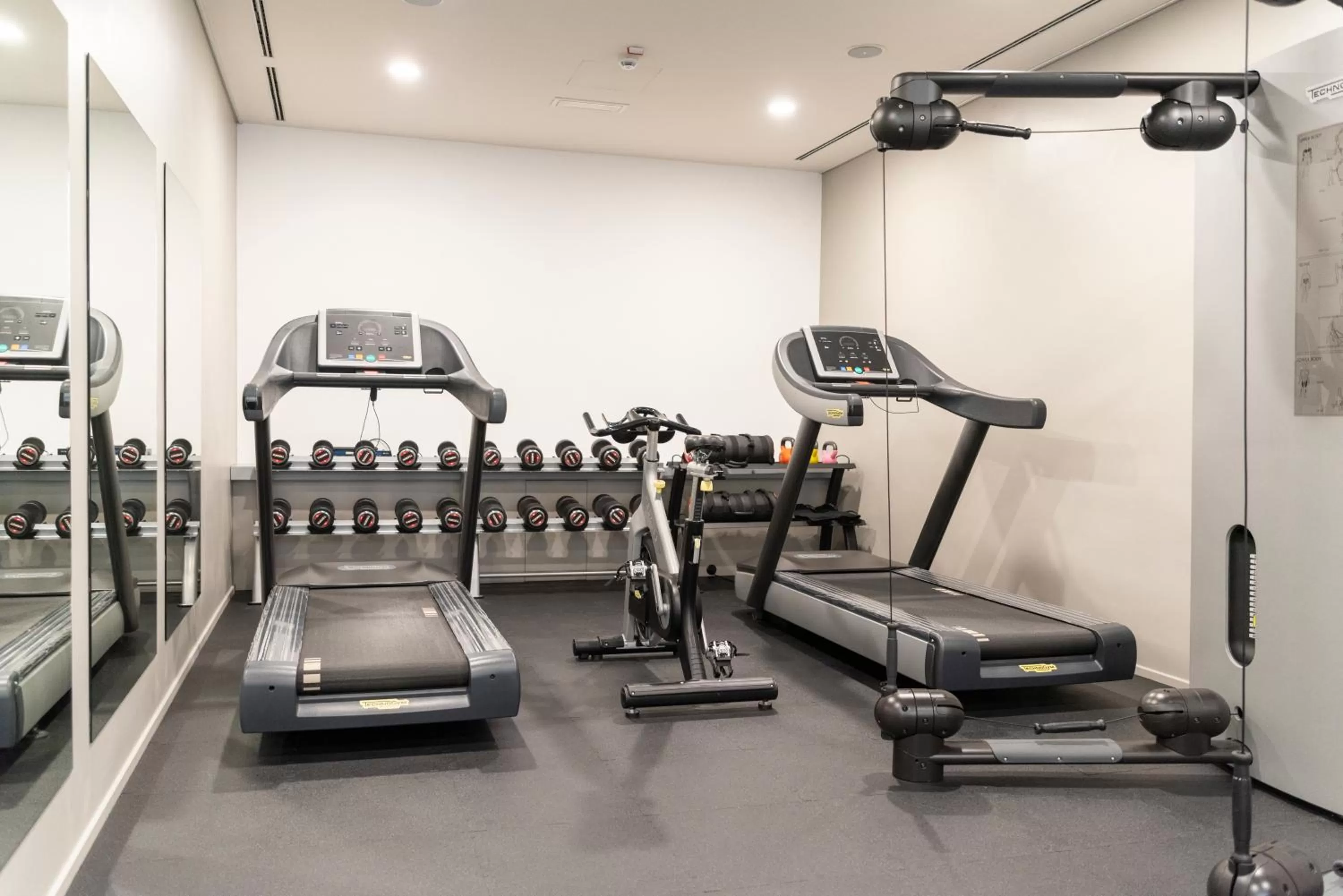 Fitness centre/facilities in Hotel Casa Poli