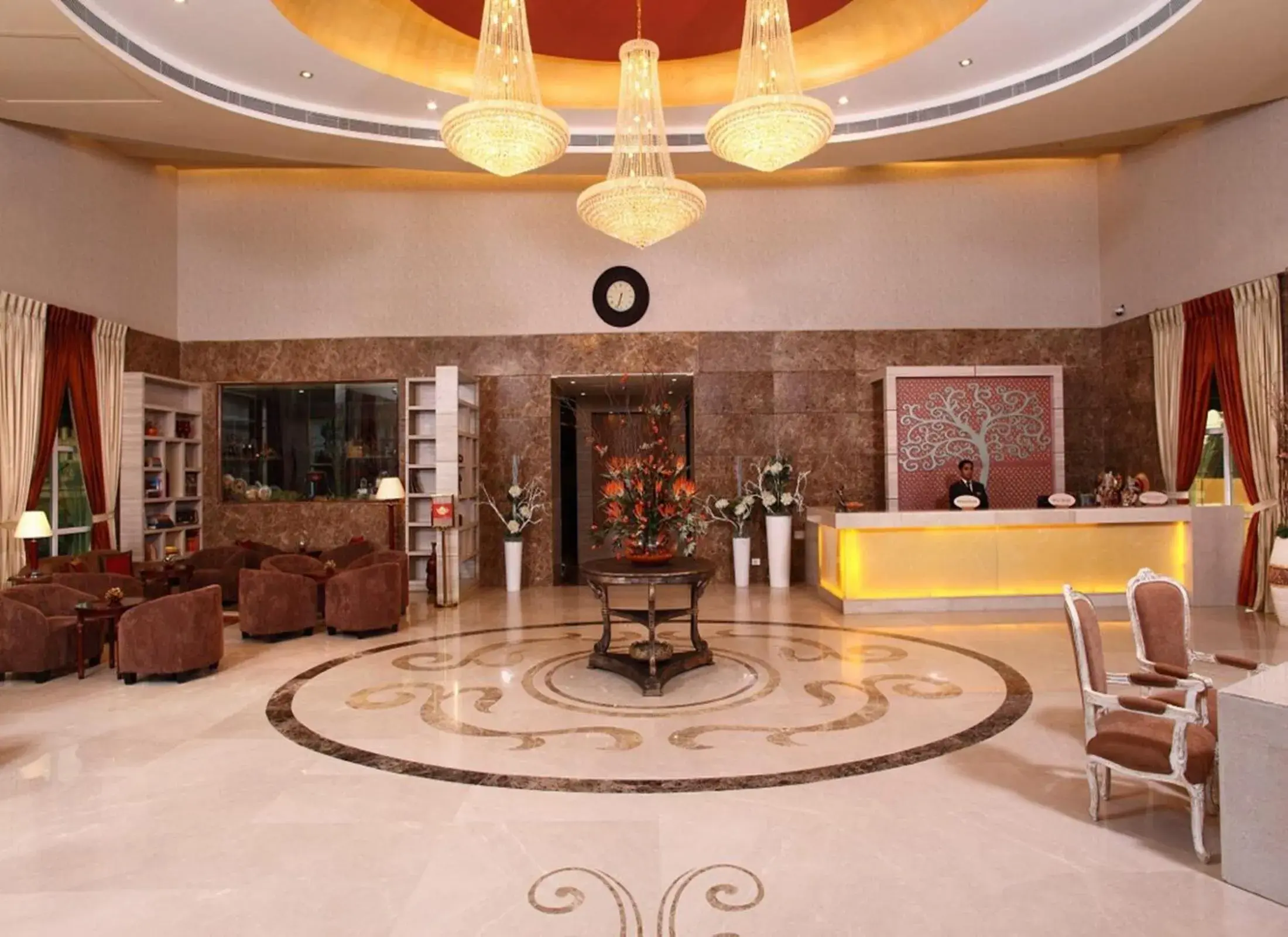 Lobby or reception, Lobby/Reception in Nidhivan Sarovar Portico