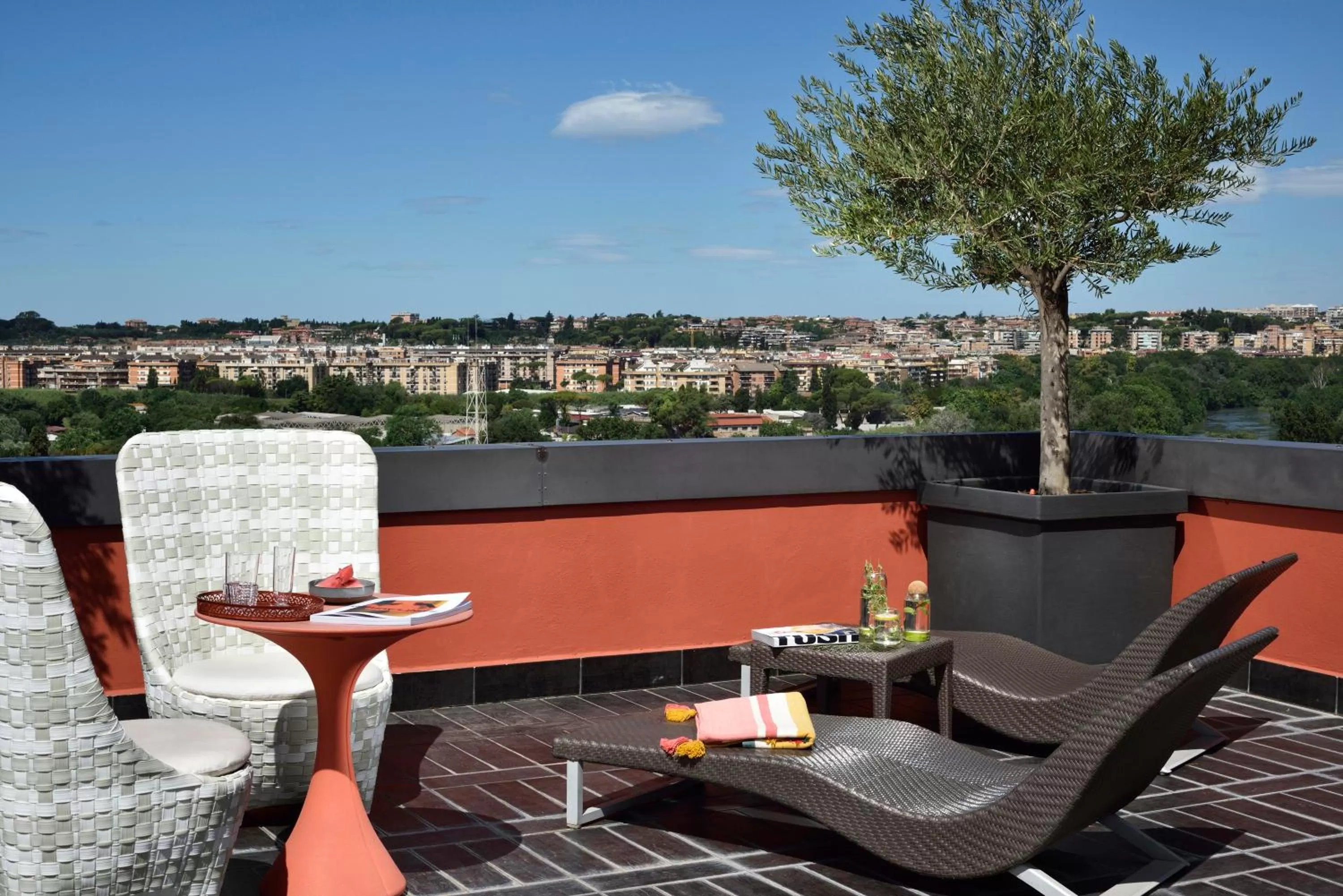 Balcony/Terrace in Hotel Pulitzer