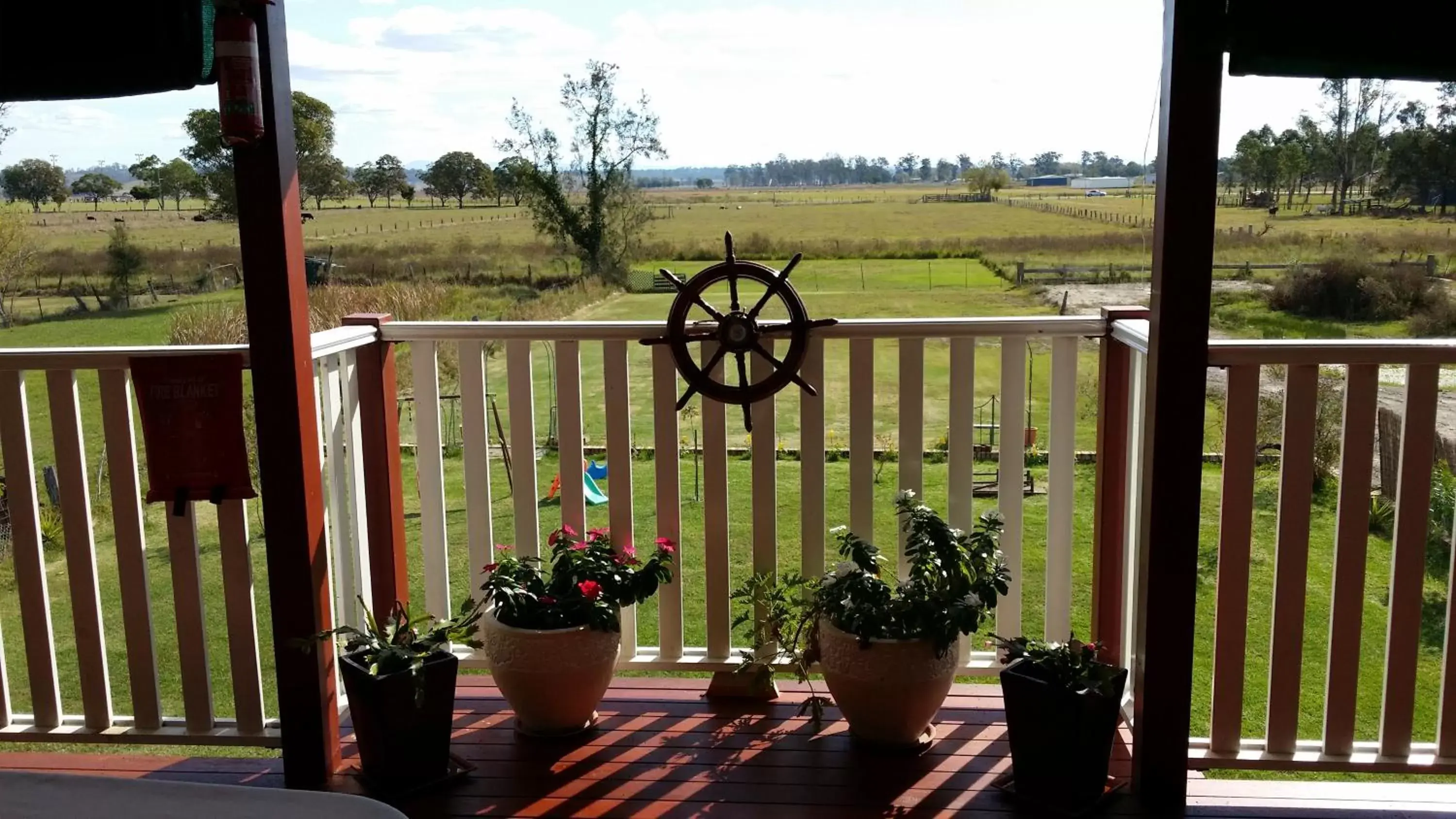 Balcony/Terrace in Andavine House - Bed & Breakfast