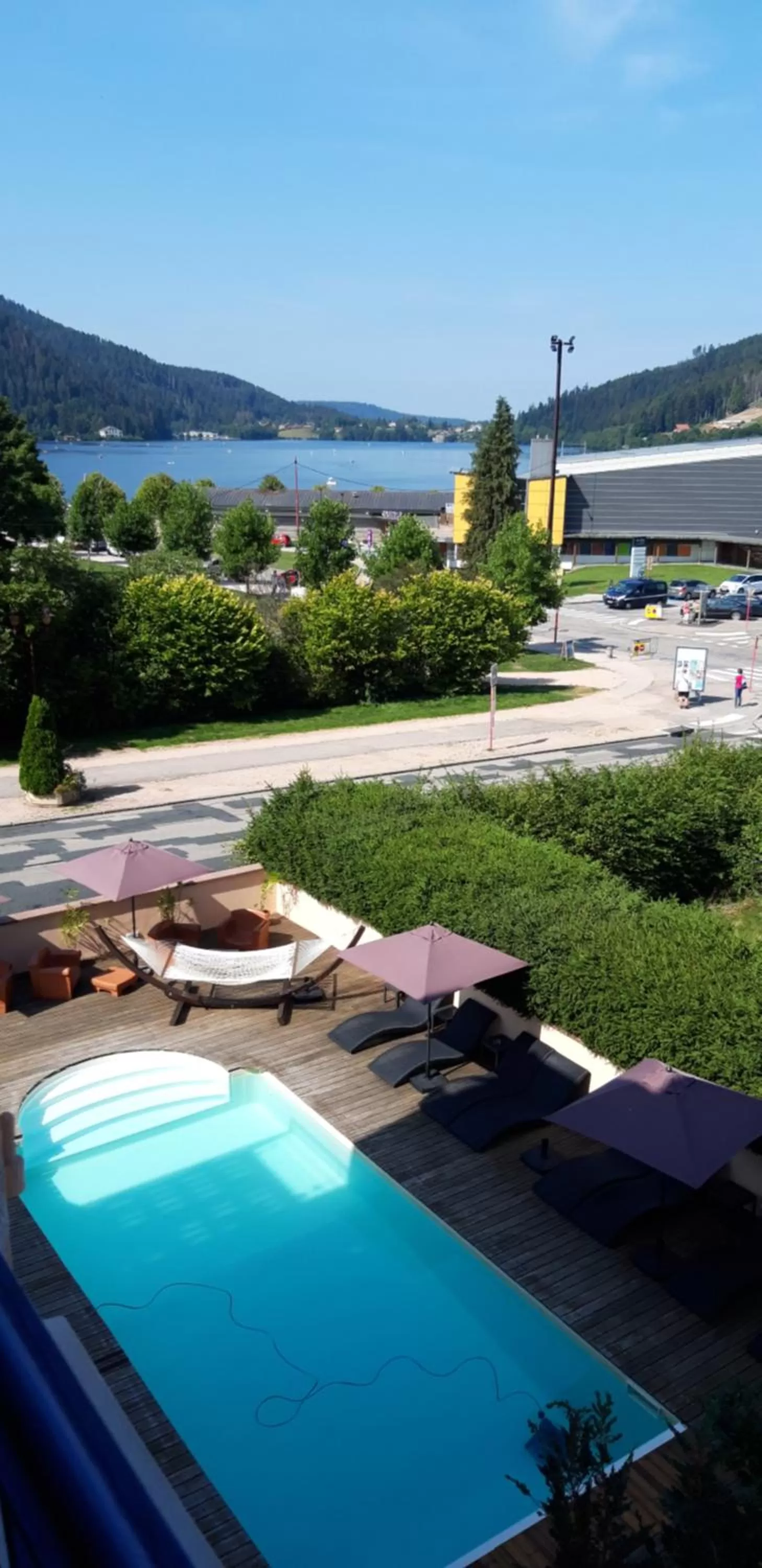 Lake view in Les Loges Du Parc