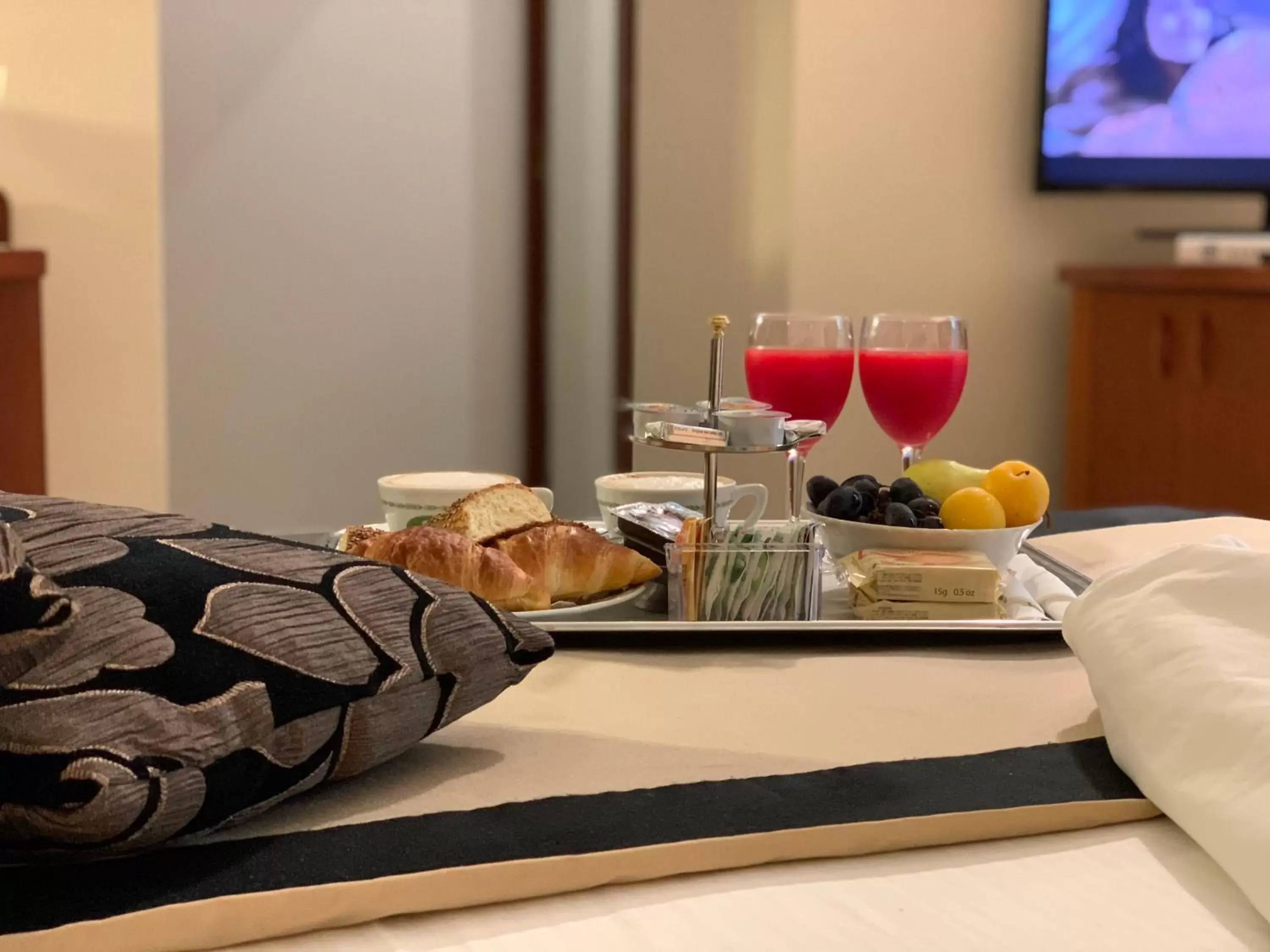 Continental breakfast in Massimo Plaza Hotel