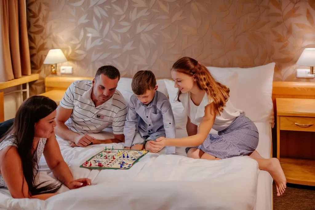 Family in Hotel Akademie a depandance Vila Jarmila