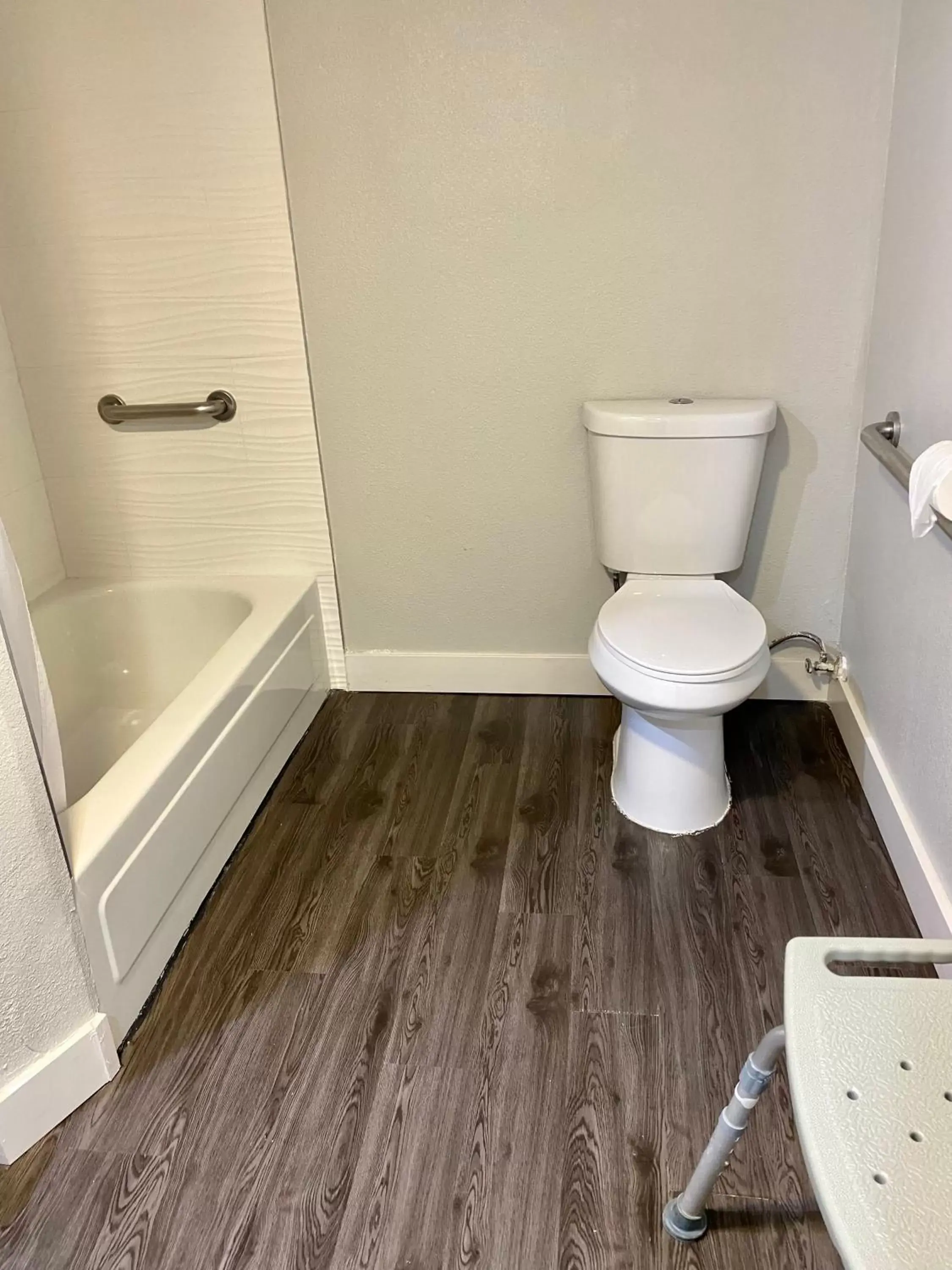 Toilet, Bathroom in Days Inn by Wyndham Davis Near UC Davis