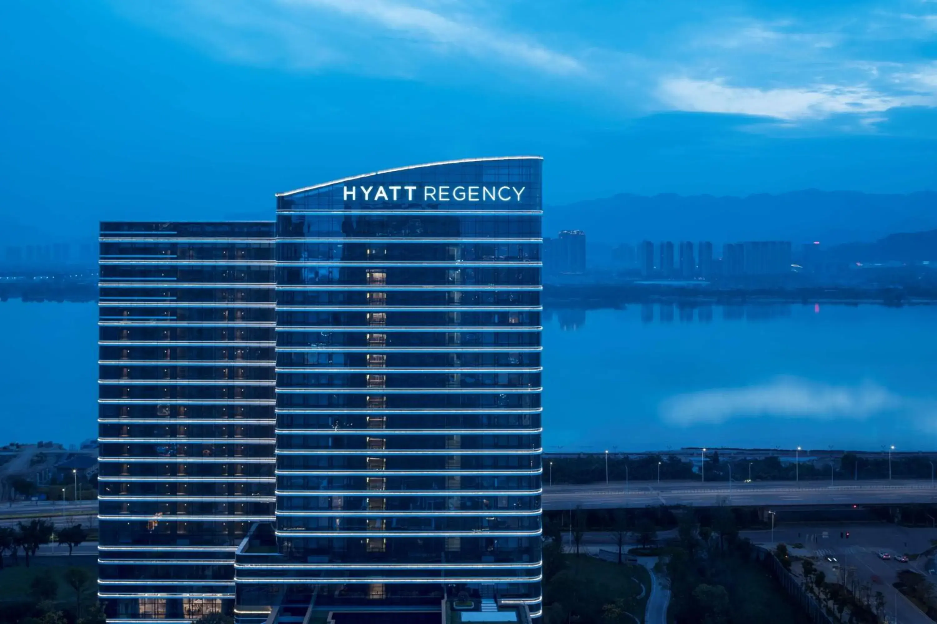 Property building in Hyatt Regency Fuzhou Cangshan Property building in Hyatt Regency Fuzhou Cangshan
