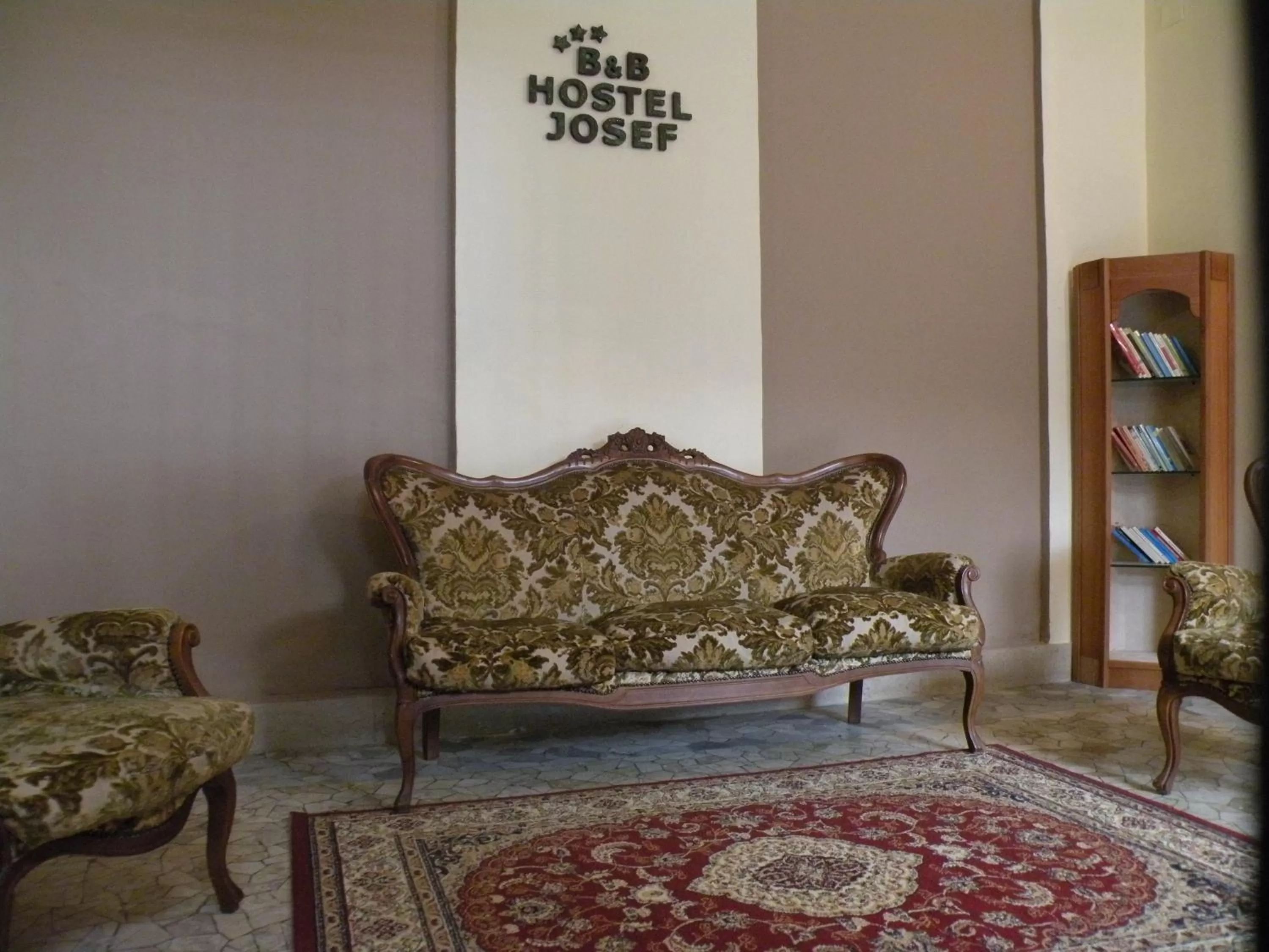 Facade/entrance in Hostel Josef