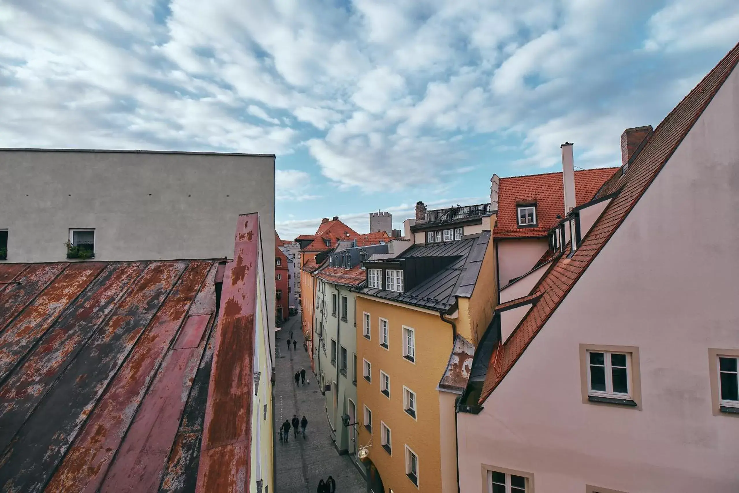 City view in Hotel Roter Hahn